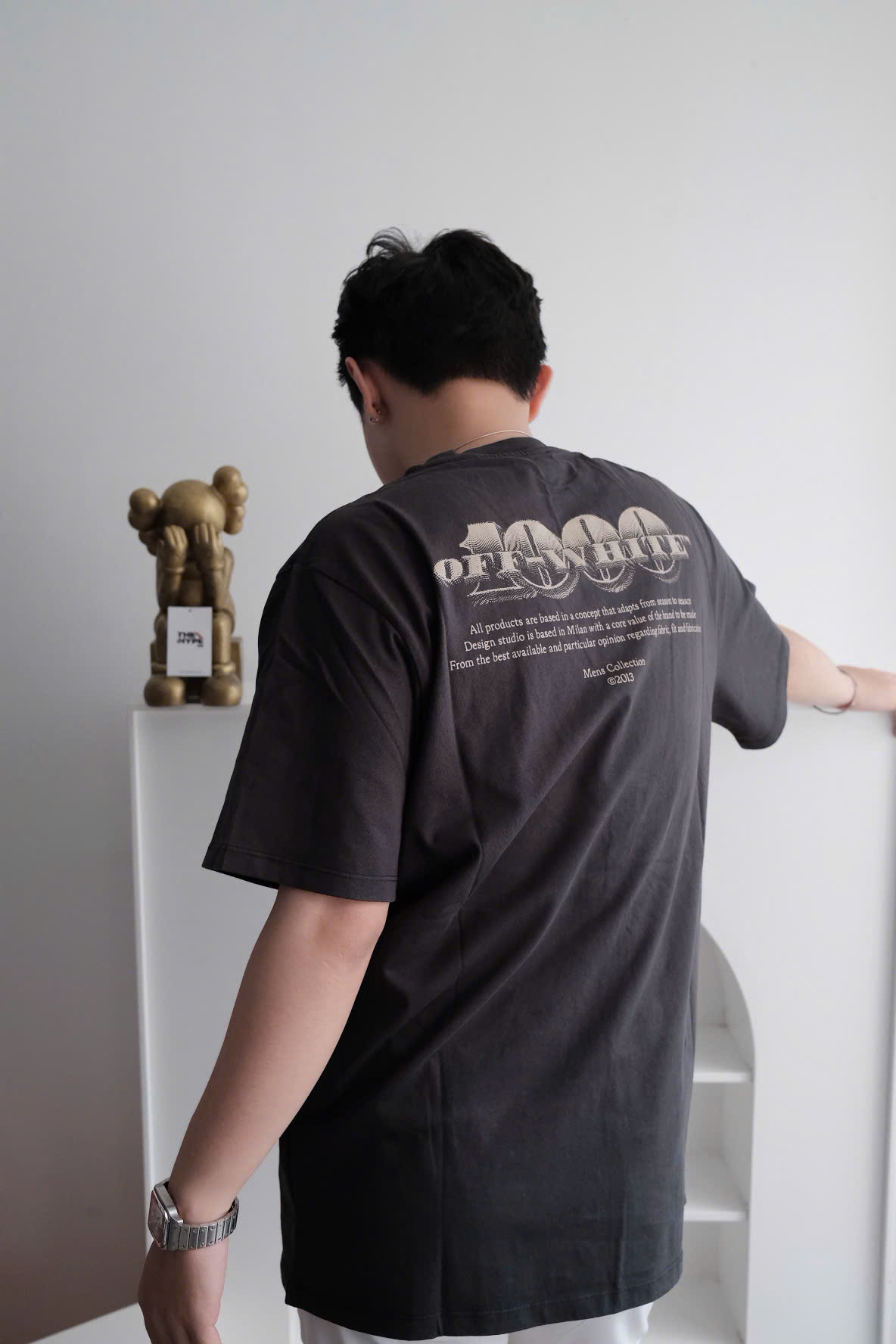ÁO THUN OFF WHITE MARTYDOM (BLACK)