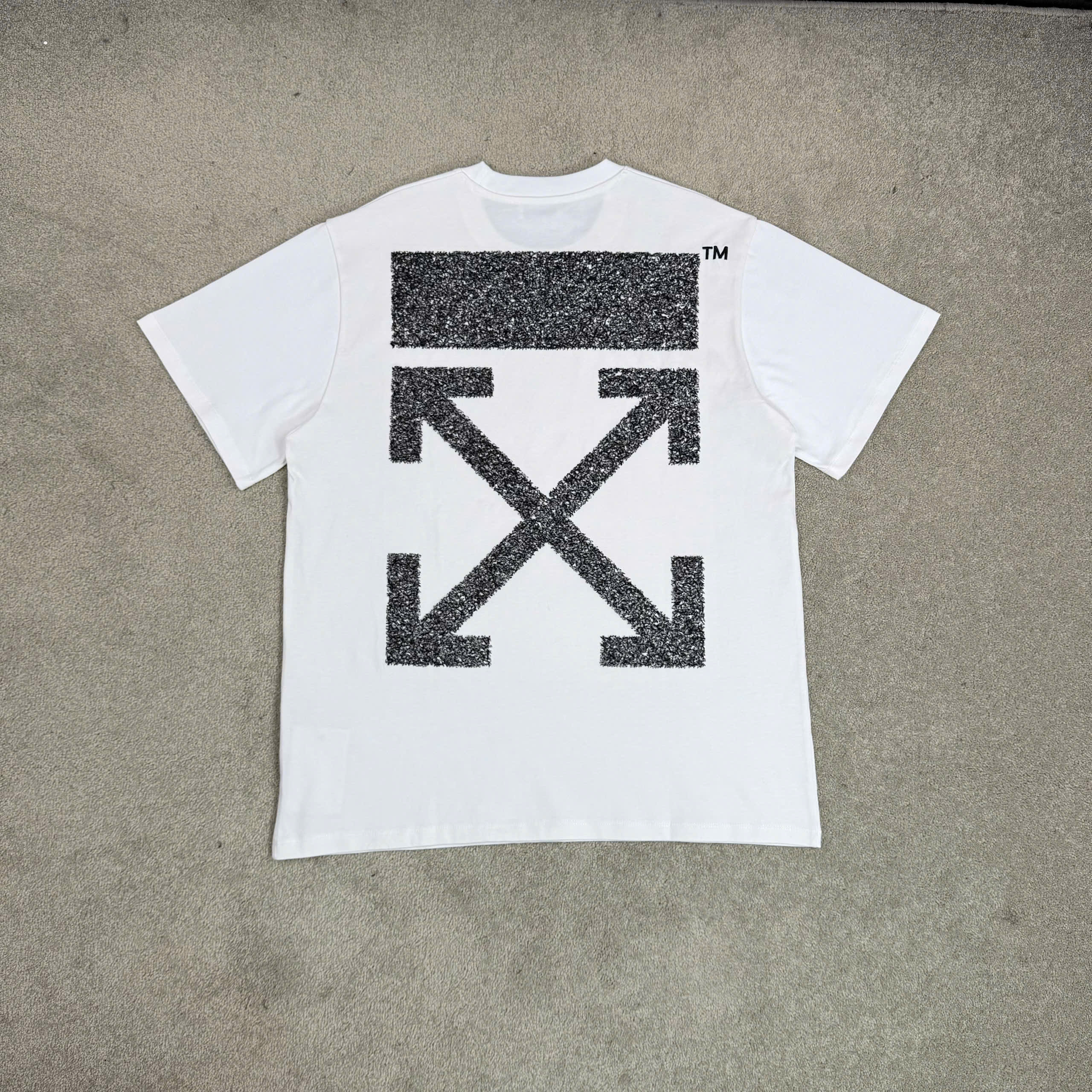 ÁO THUN OFF WHITE DEGRADE ARROW SS26 (BLACK)