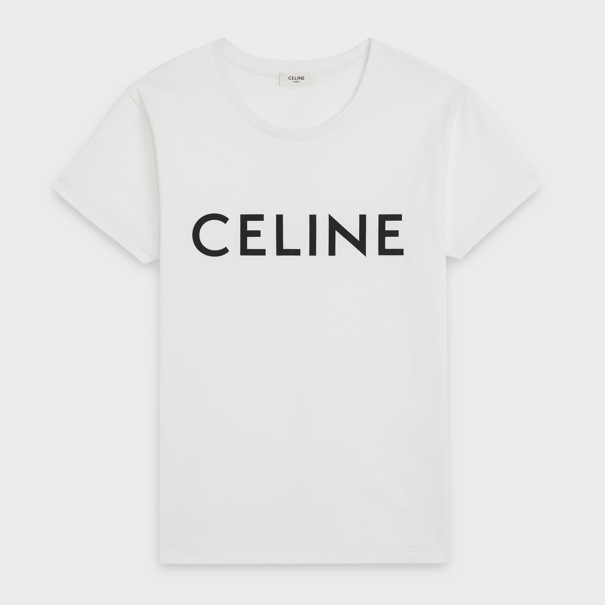 Áo Thun Celine Loose Cotton (White) [Mirror Quality]