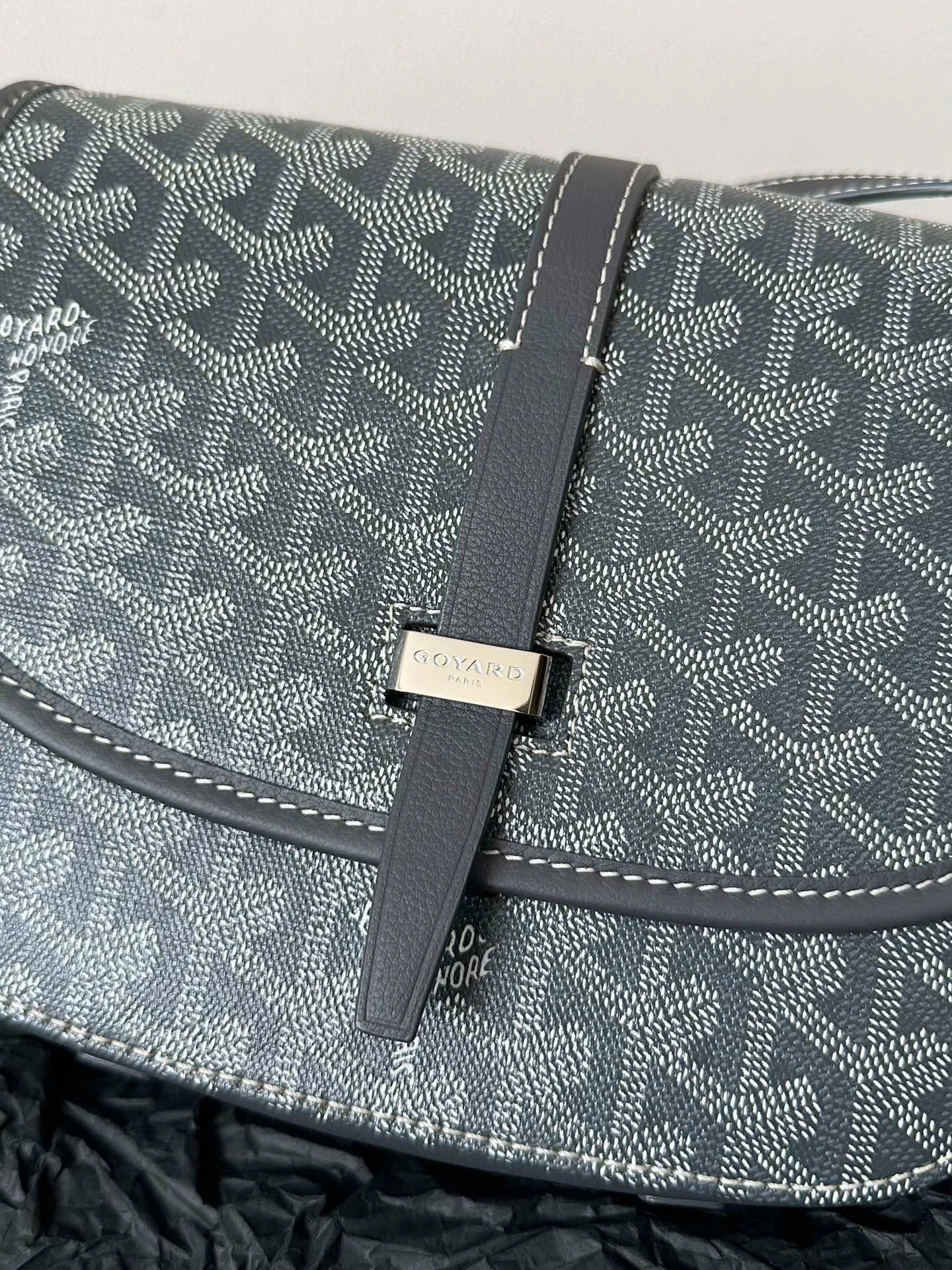 TÚI GOYARD BELVEDERE PM BAG (GREY)