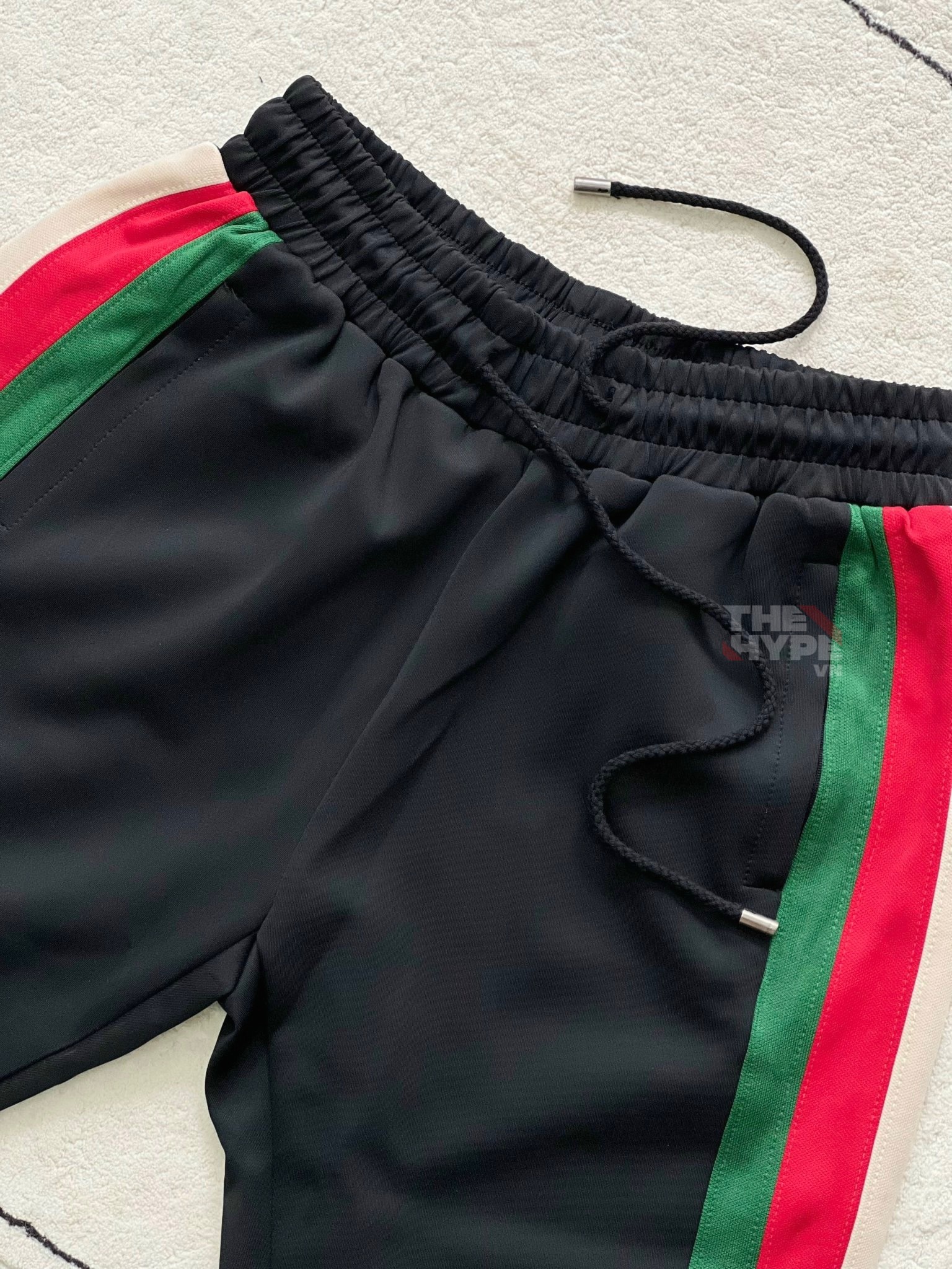 GUCCI PANTS - Quần GC Printed Neoprene Joggers (Black) [Mirror Quality]