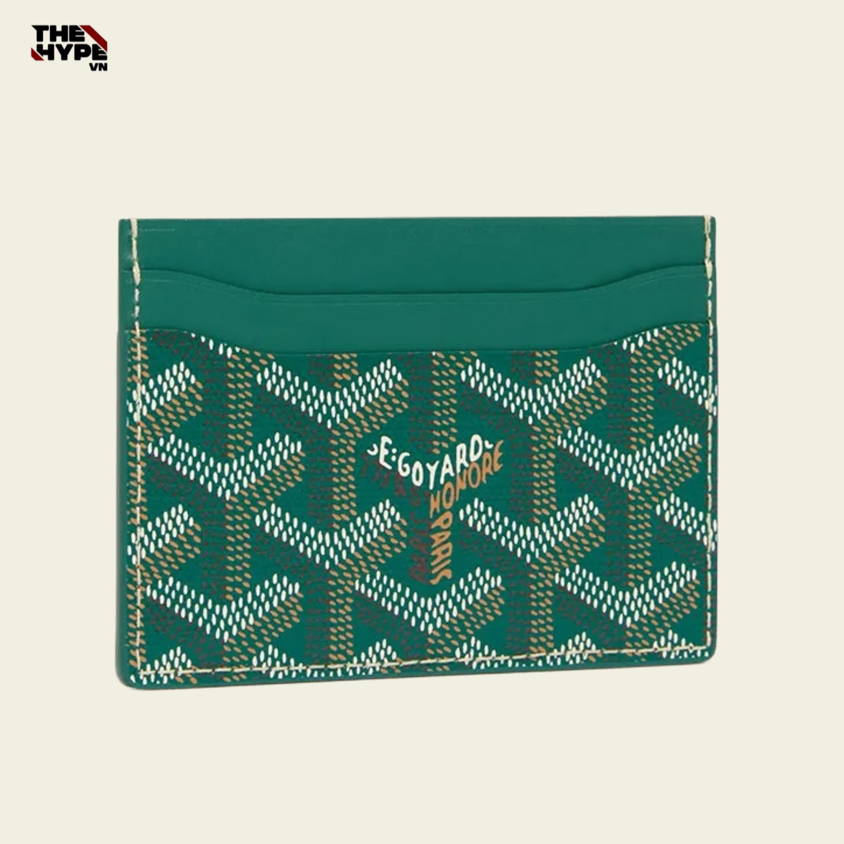 Card Holder Goyard Saint-Sulpice (Green) [Mirror quality]