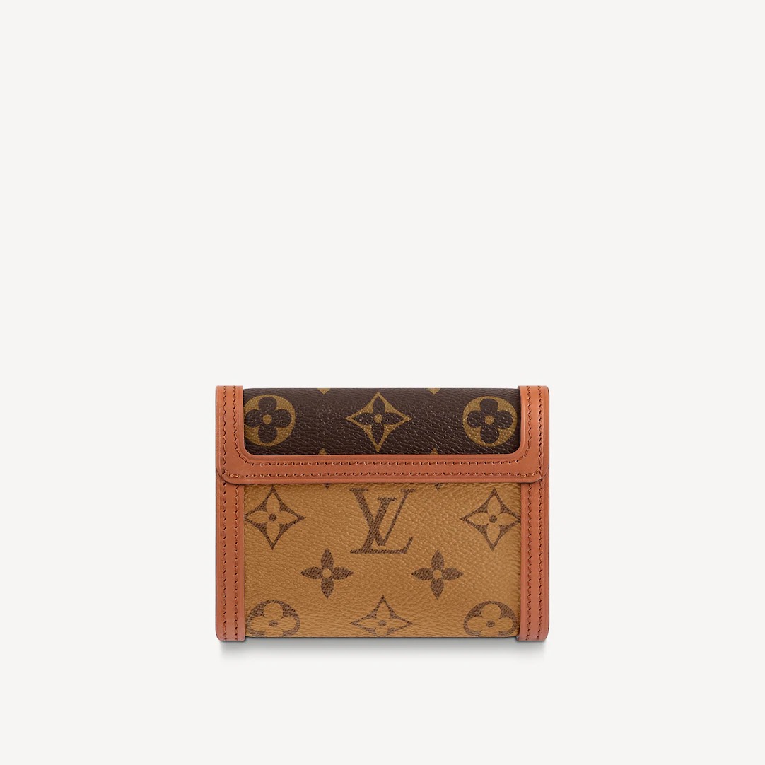Ví Ngắn Louis Vuitton Dauphine Monogram (Brown) [Mirror Quality]