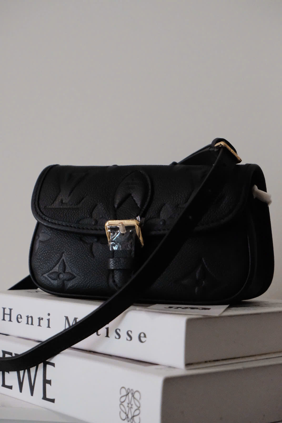 TÚI LOUIS VUITTION DIANE MONOGRAM EMPREINTE (BLACK)