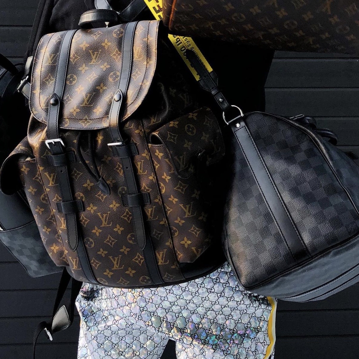 LOUIS VUITTON BACKPACK - Ba Lô Louis Vuitton Christopher Monogram (Brown) [Mirror Quality]