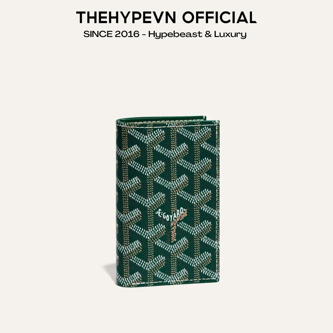 Card Wallet Goyard Saint-Pierre Holder (Green) [MIRROR QUALITY]