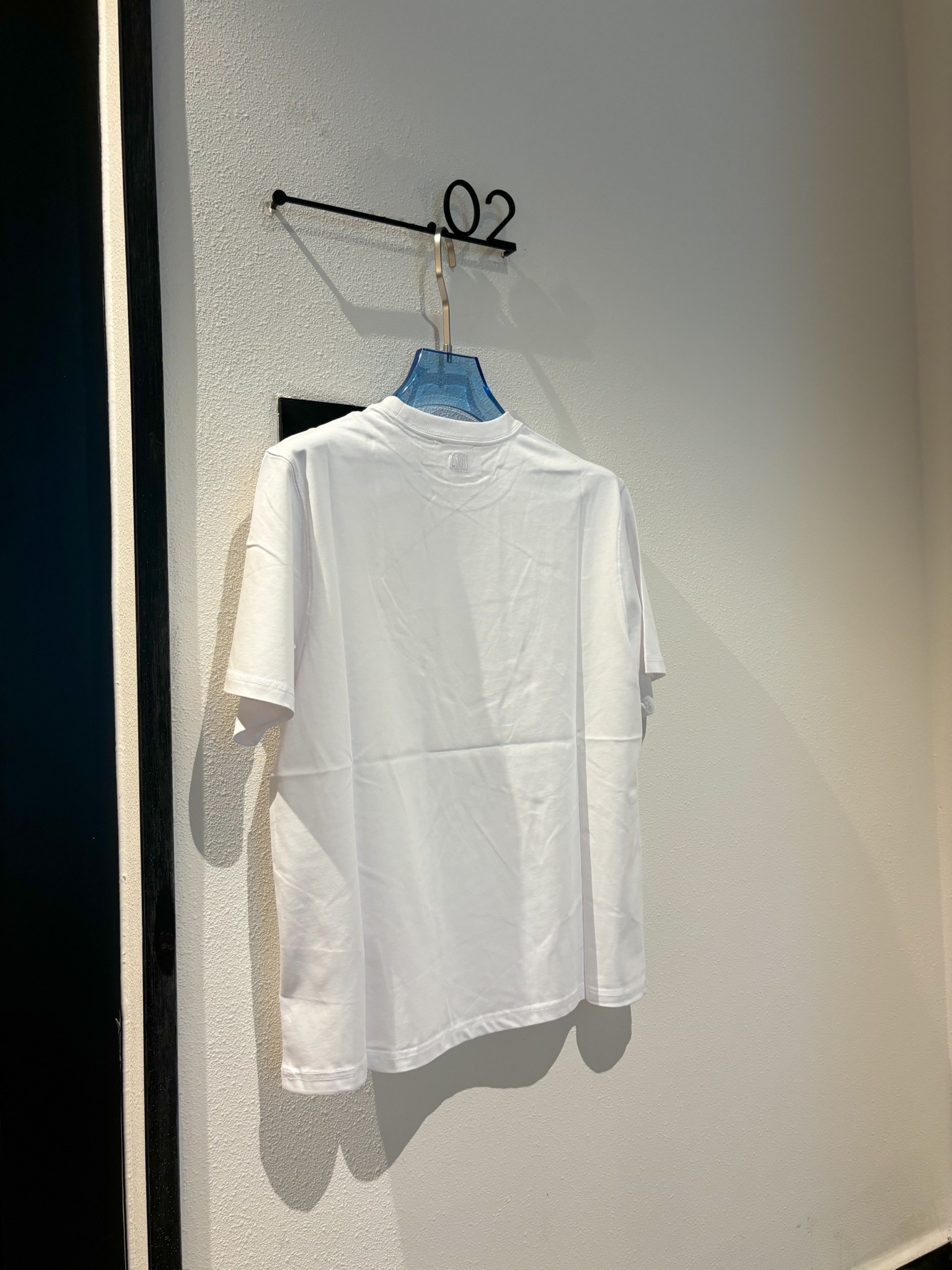 ÁO PHÔNG AMI PARIS BIG HEART LOGO TEE (WHITE)