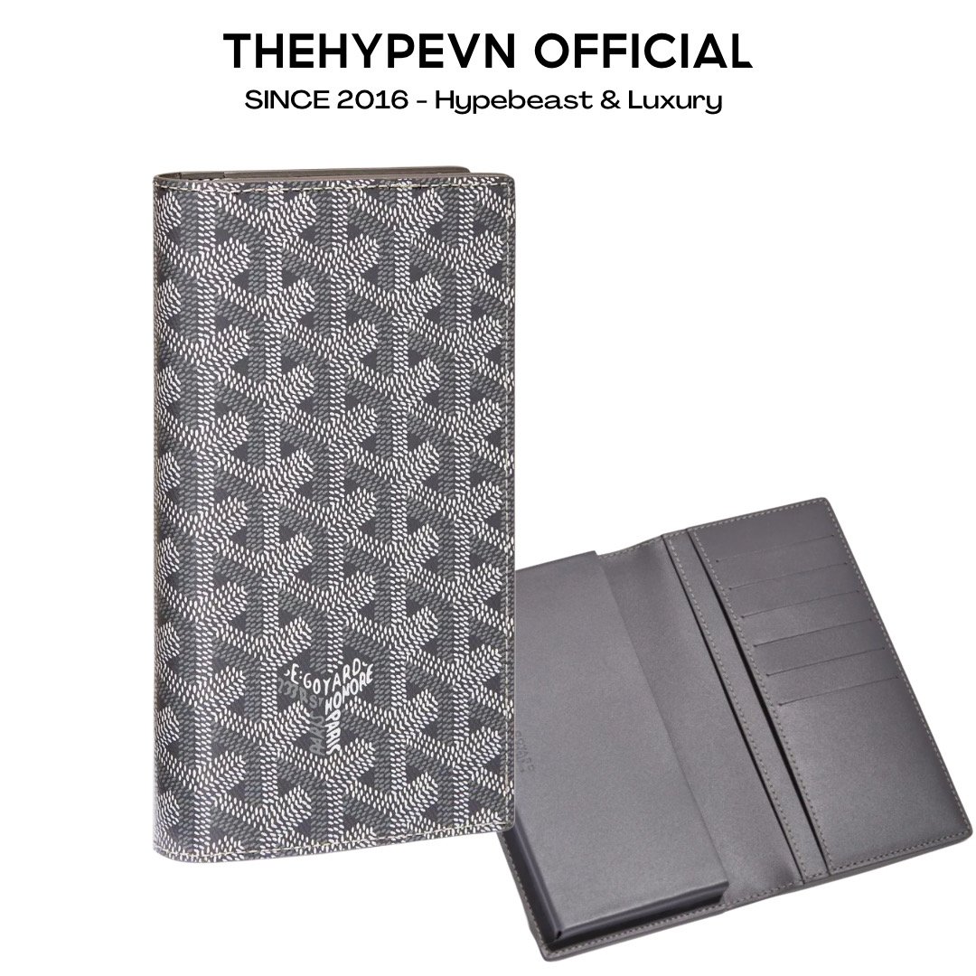VÍ DÀI GOYARD SAINT LAMBERT WALLET (GREY)