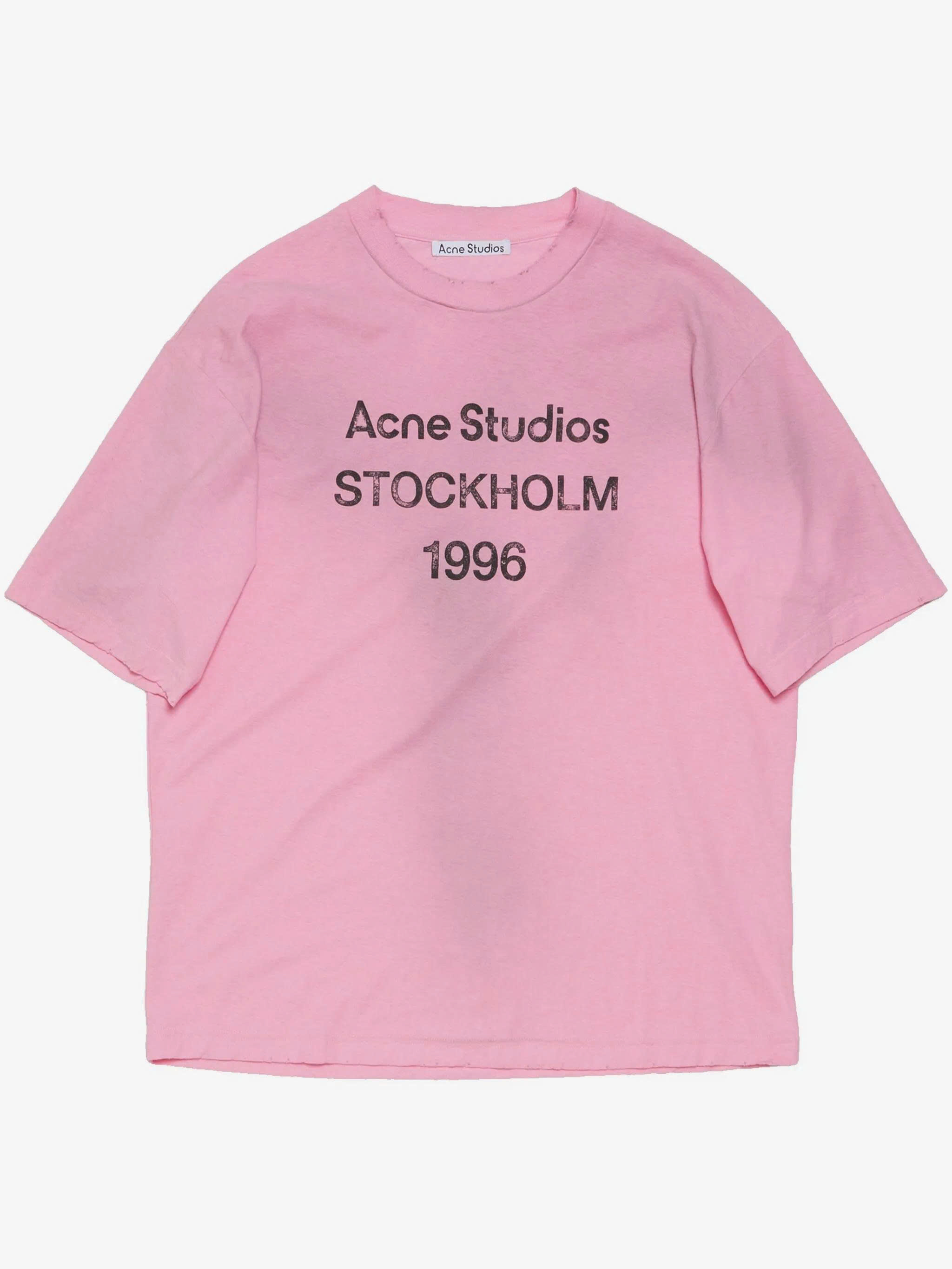 ÁO THUN ACNE STUDIOS EXFORD U 1996 (PINK)