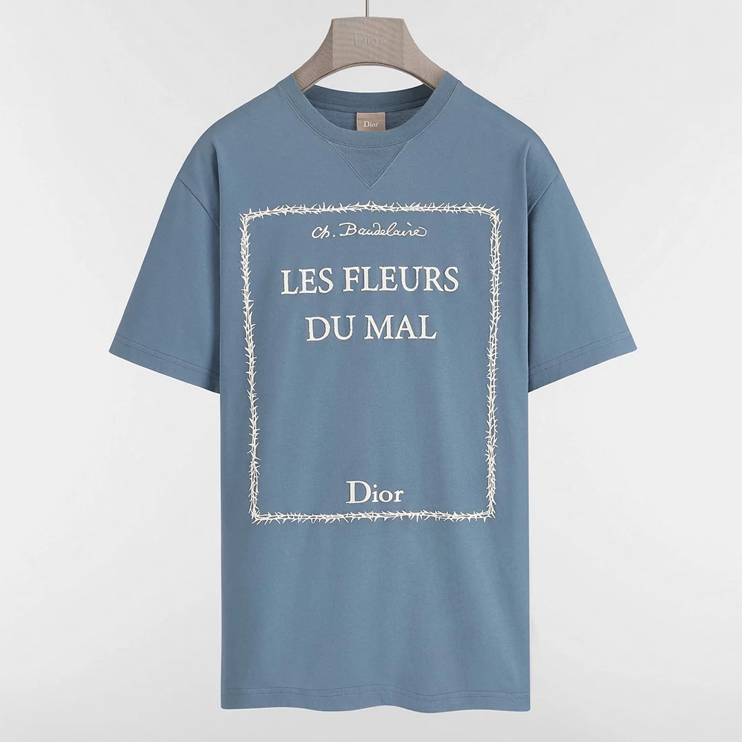 ÁO THUN DIOR BOOK COVER (BLUE)