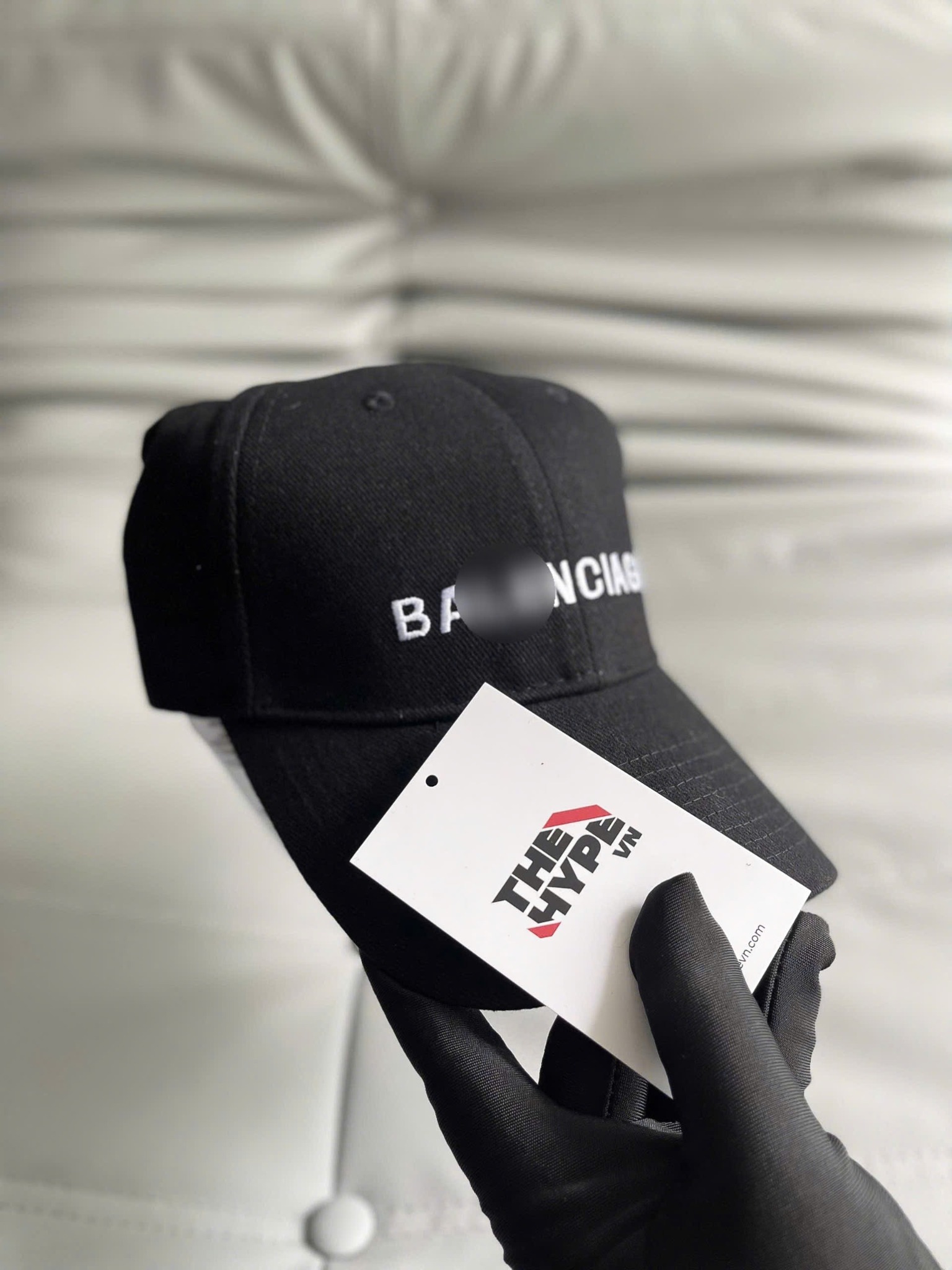 Mũ Lưỡi Trai Balenciaga BLCG Classic Baseball With Embroidered Logo Cap (Black) [Mirror Quality]