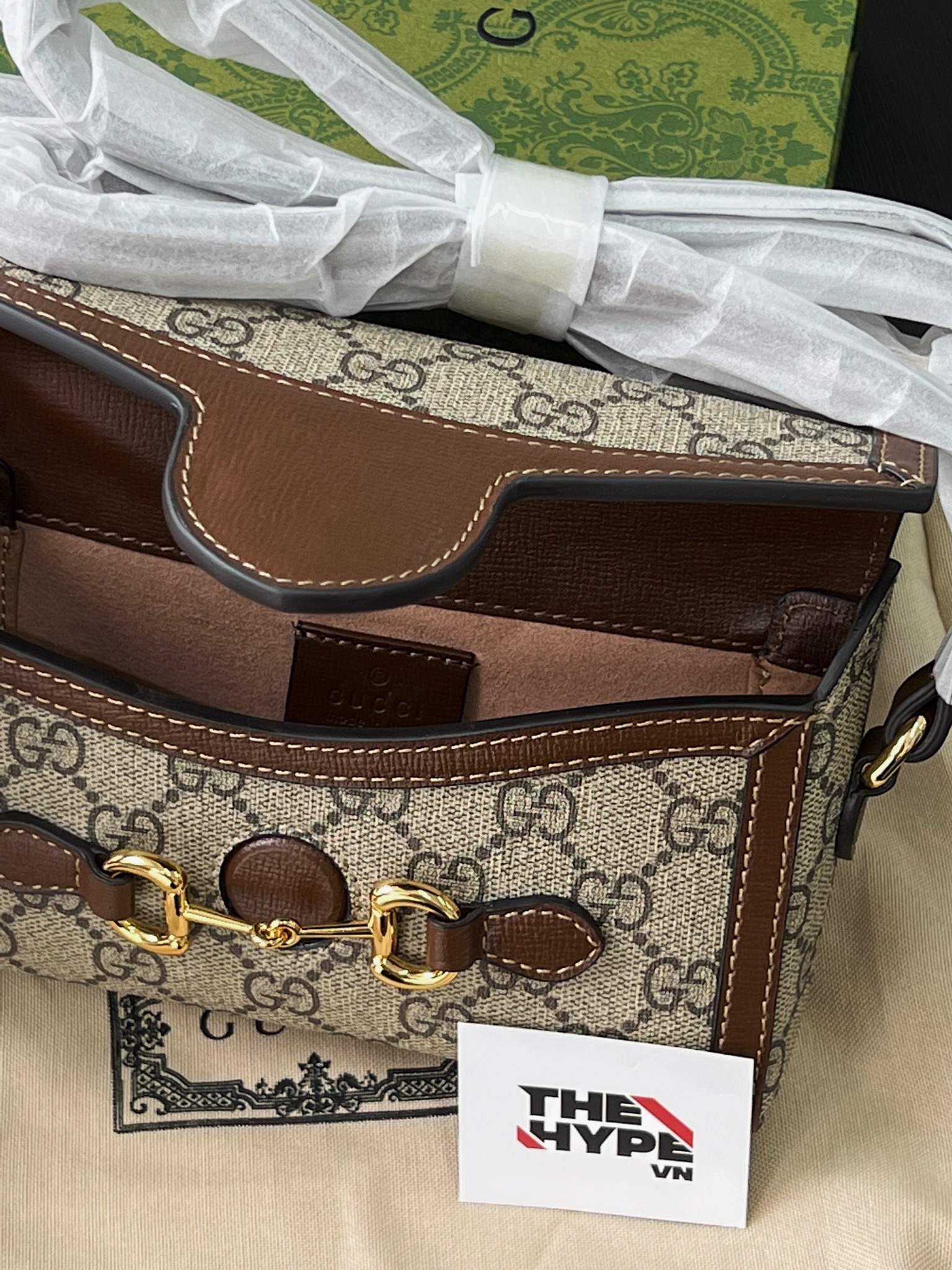 GUCCI BAG - Túi GC Horsebit 1955 Love Parade Mini Bag [Mirror Quality]