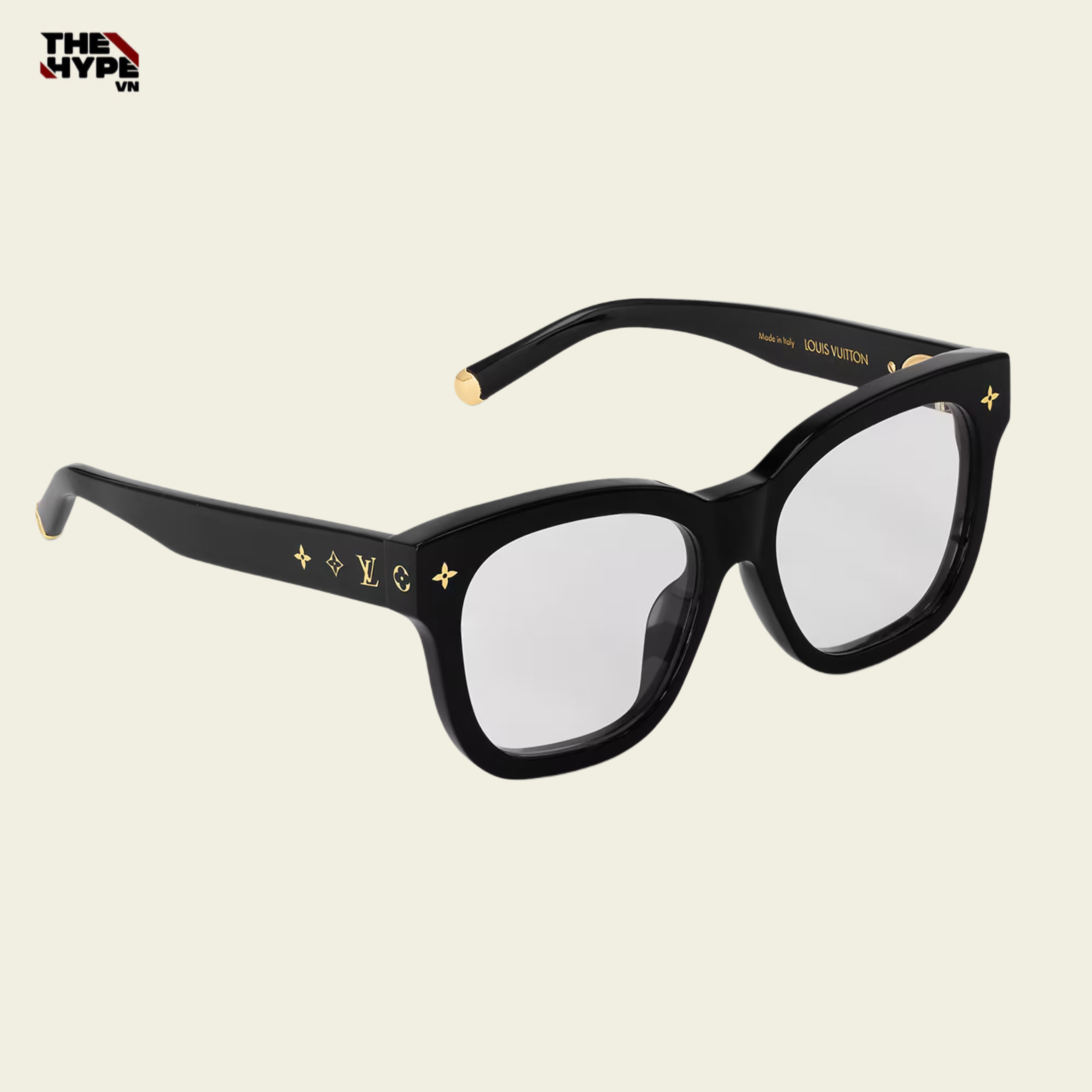 KÍNH LOUIS VUITTON LV MONOGRAM ANTI-BLUE (BLACK)