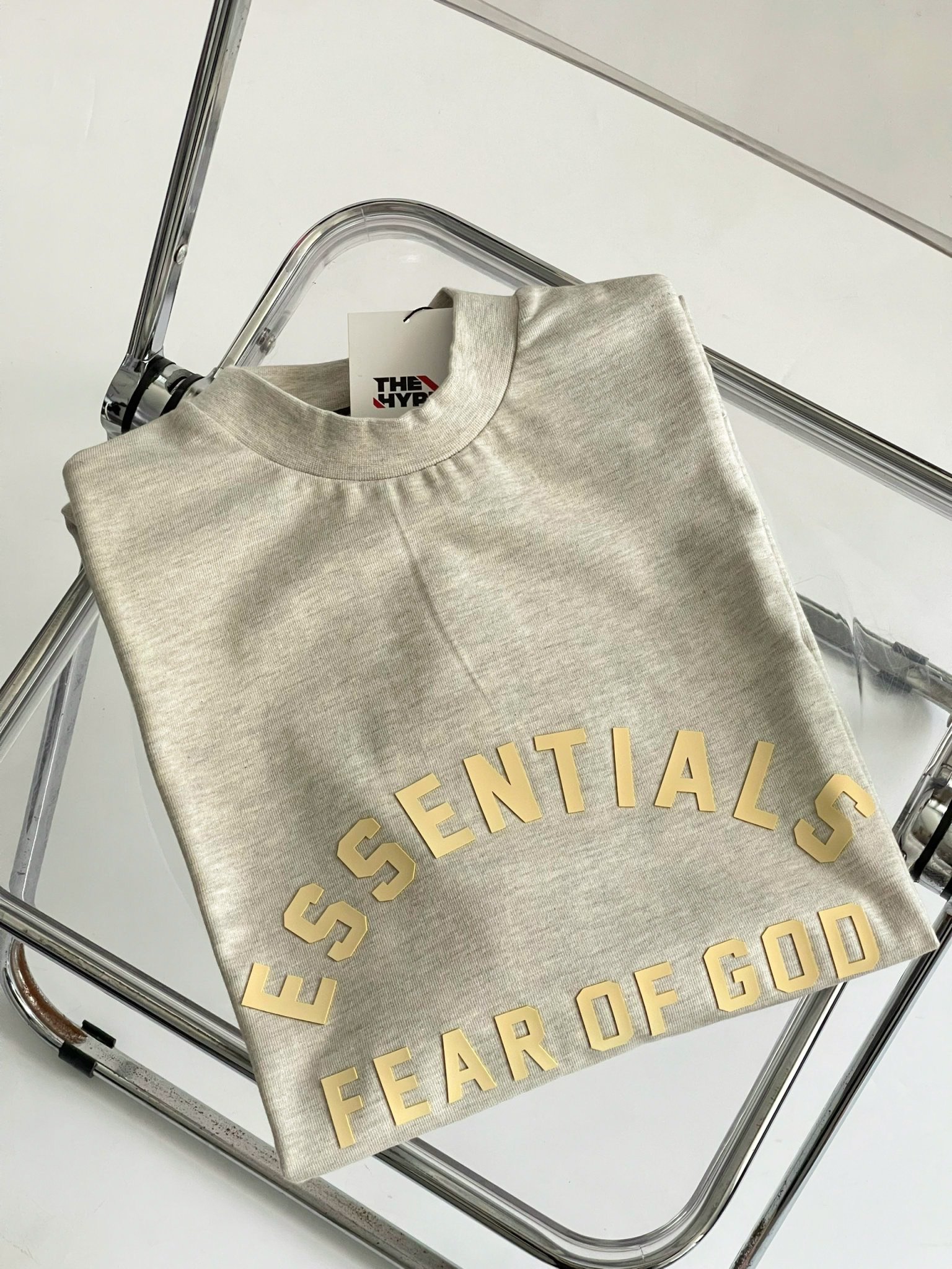 ÁO THUN FOG ESSENTIALS SS24 HEAVY JERSEY (HEATHER GREY)