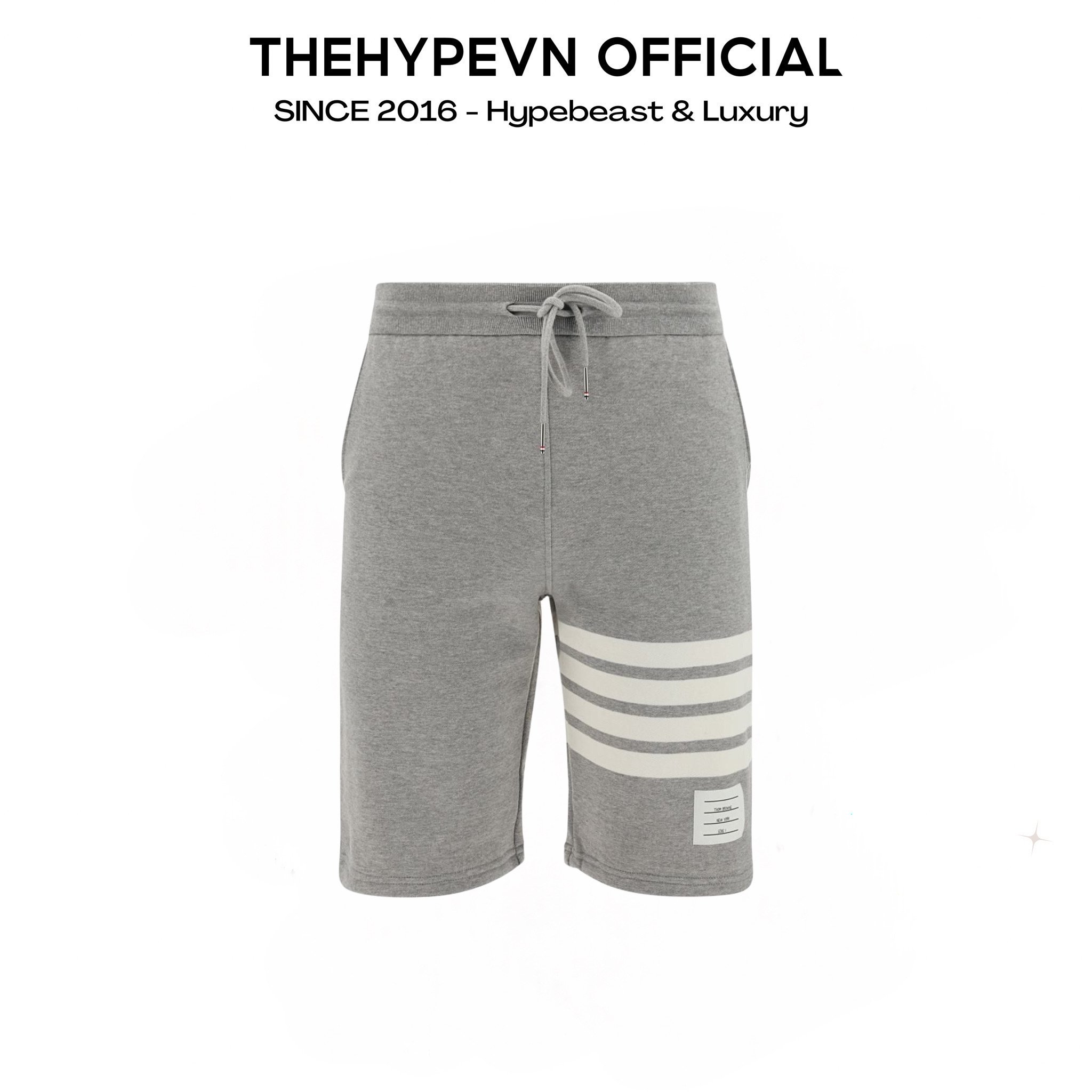 QUẦN SHORTS THOM BROWNE TB NGẮN (GREY)