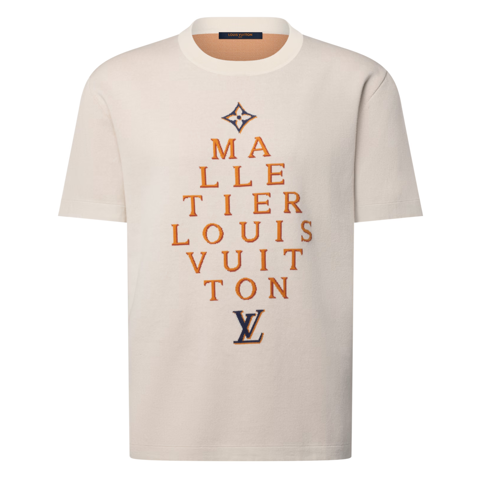 ÁO THUN LOUIS VUITTON DETTAGLI ICONICI (BEGIE)