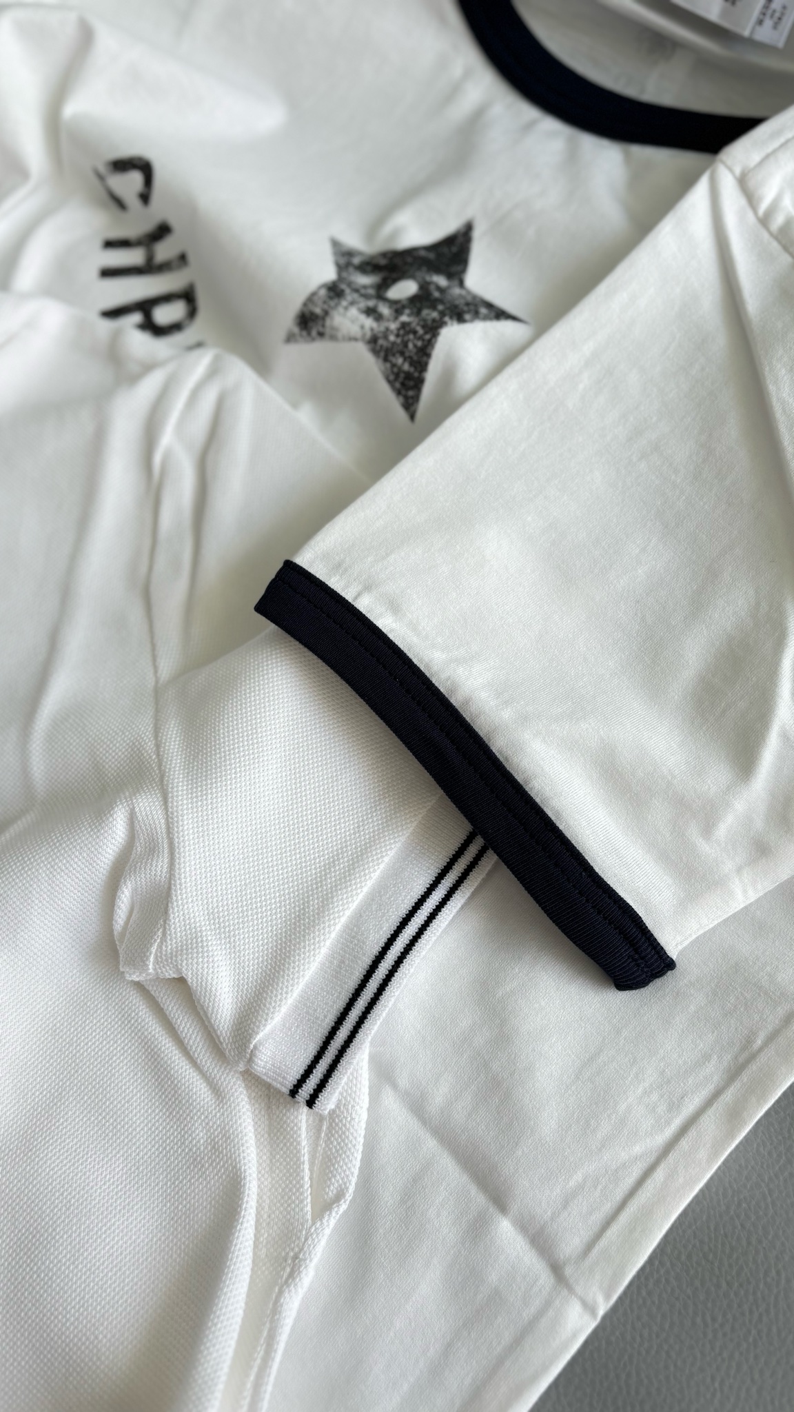 Áo Polo Dior Dioriviera (White) [Mirror Quality]