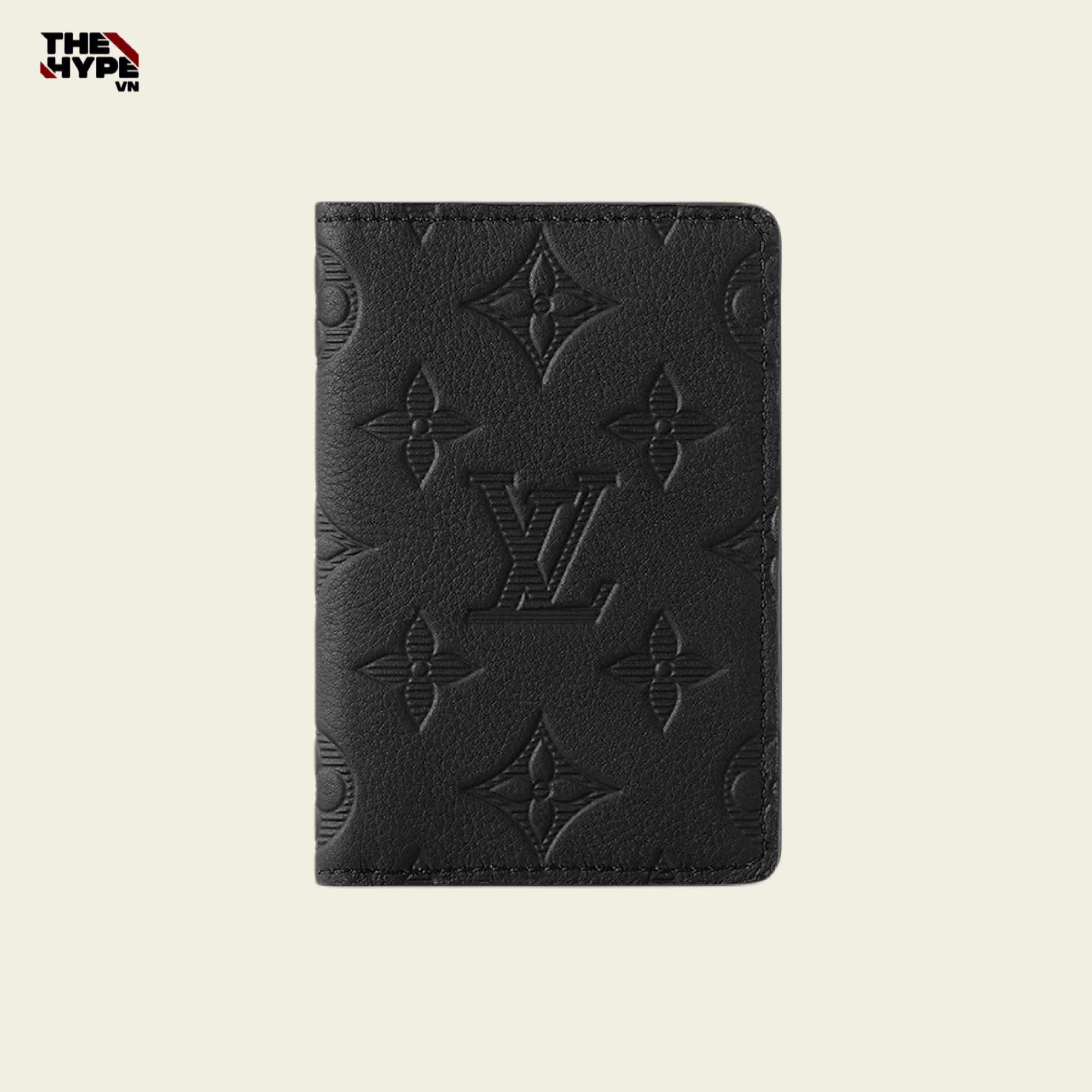 VÍ LOUIS VUIITON POCKET ORGANIZER (BLACK)