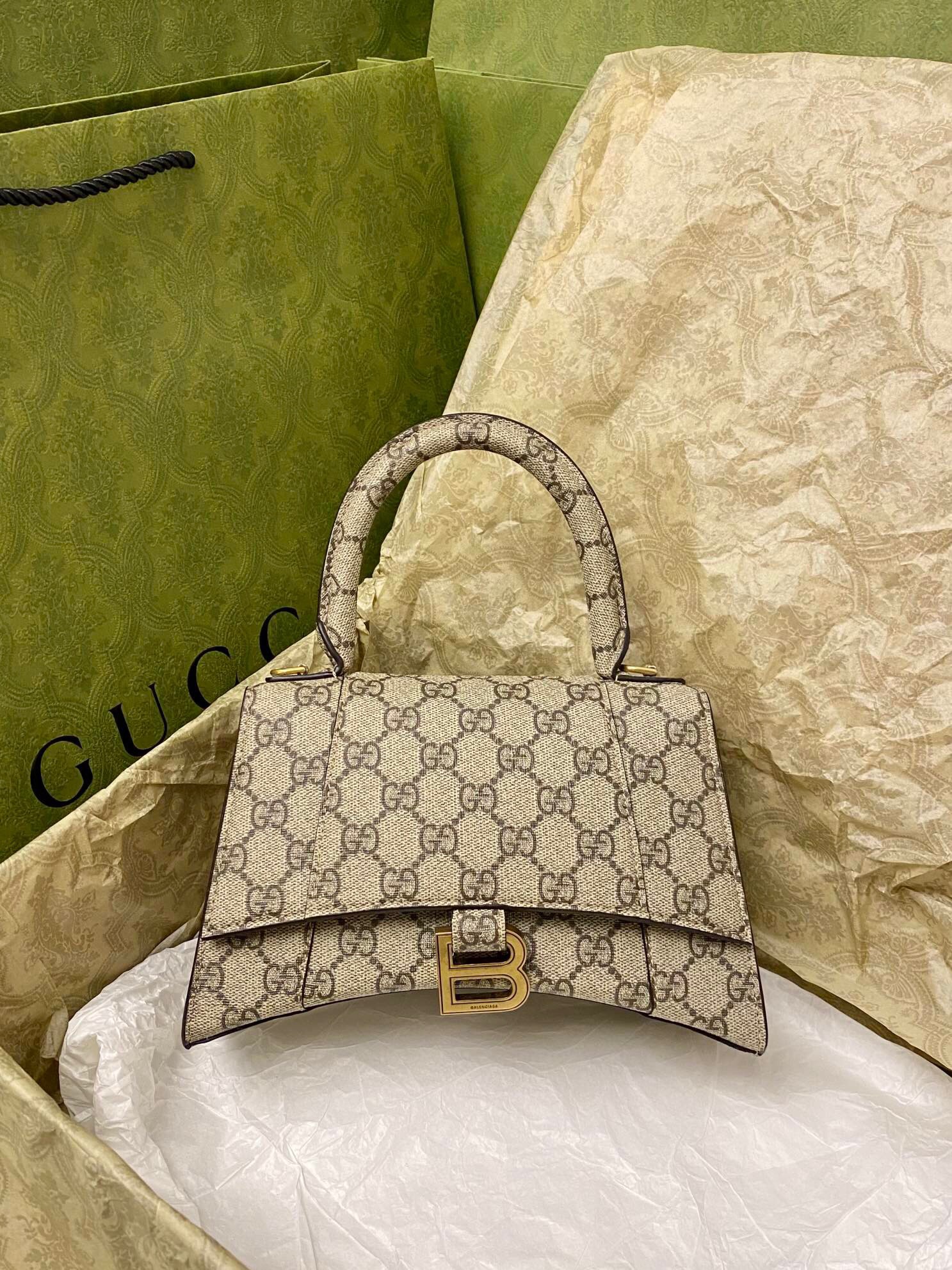GUCCI BAG - Túi GC x BLCG Hourglass Bag [Mirror Quality]