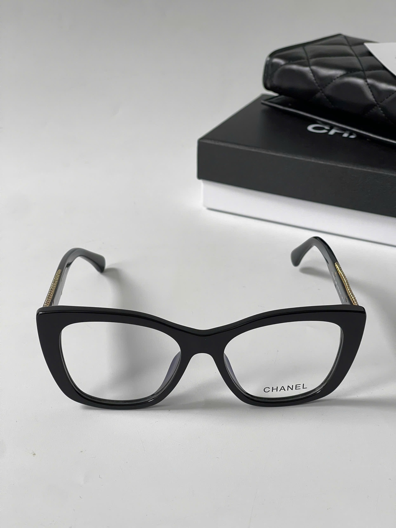 KÍNH CHANEL 3460 C622 CAT EYE (BLACK)
