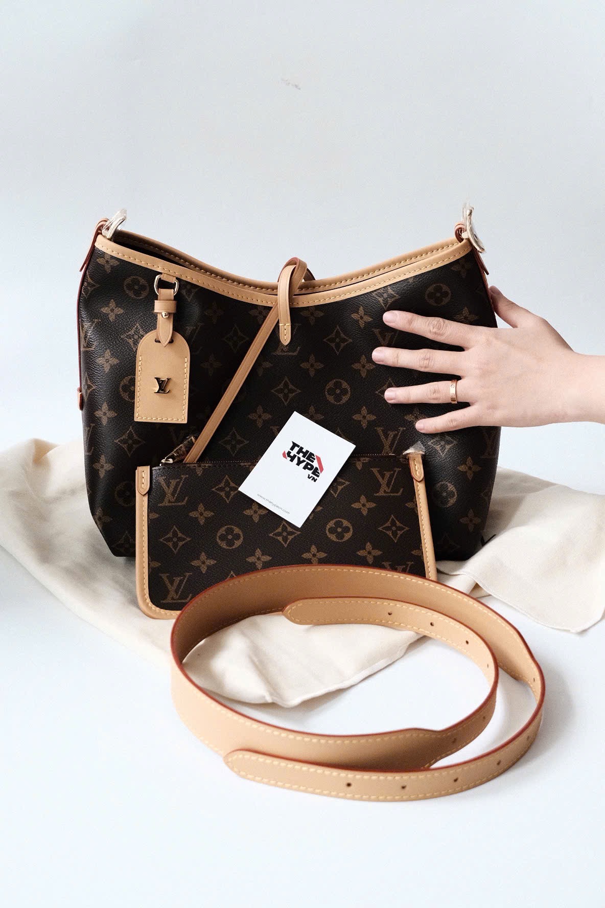 LOUIS VUITON BAG - Túi LV Carry All (PM) [Mirror Quality]