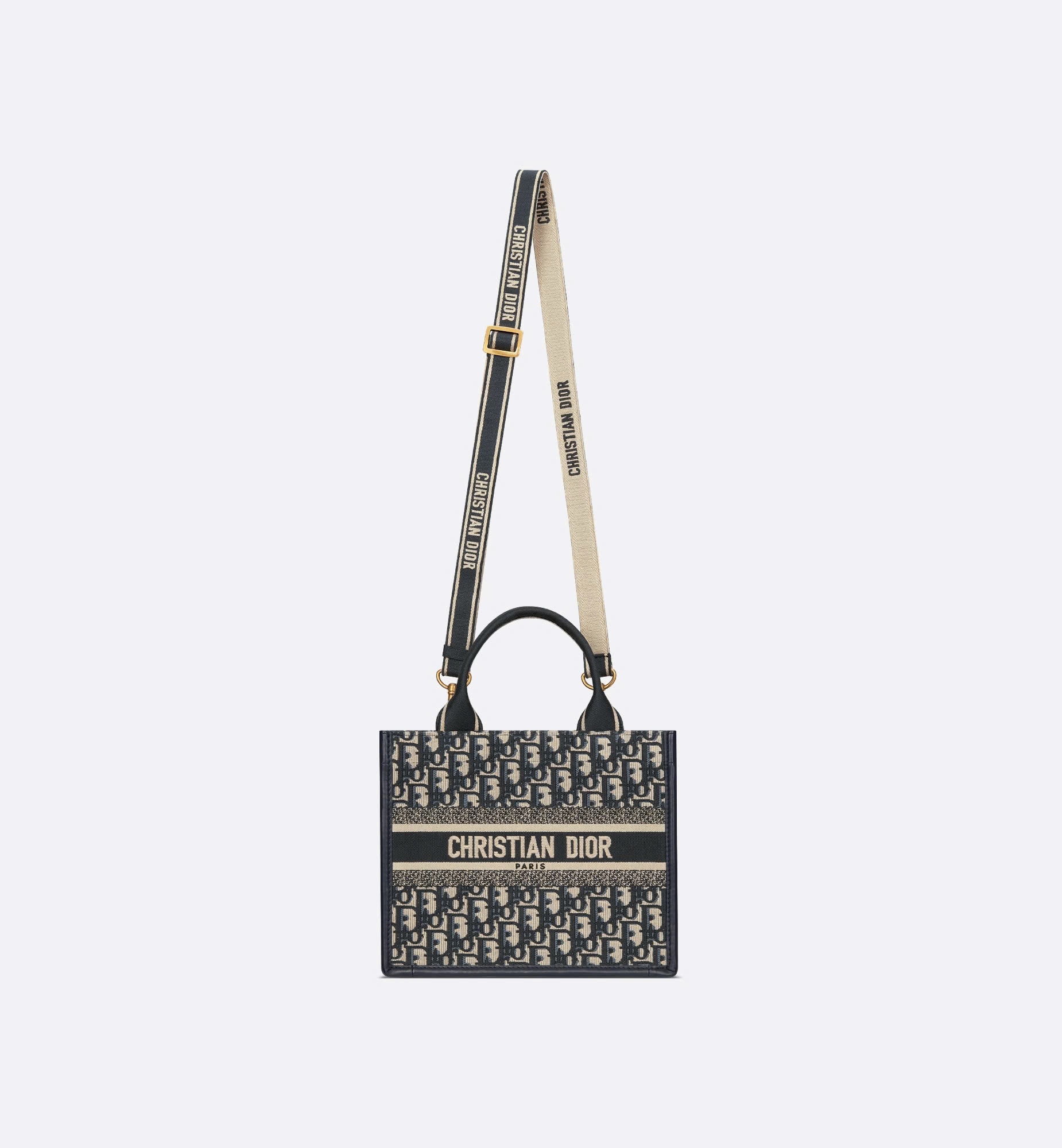 Túi Dior Small Book Tote Oblique Jacquard (Blue)