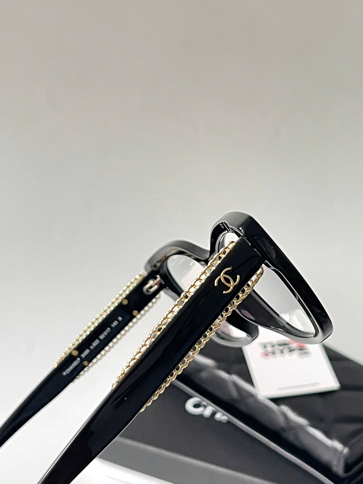KÍNH CHANEL 3460 C622 CAT EYE (BLACK)
