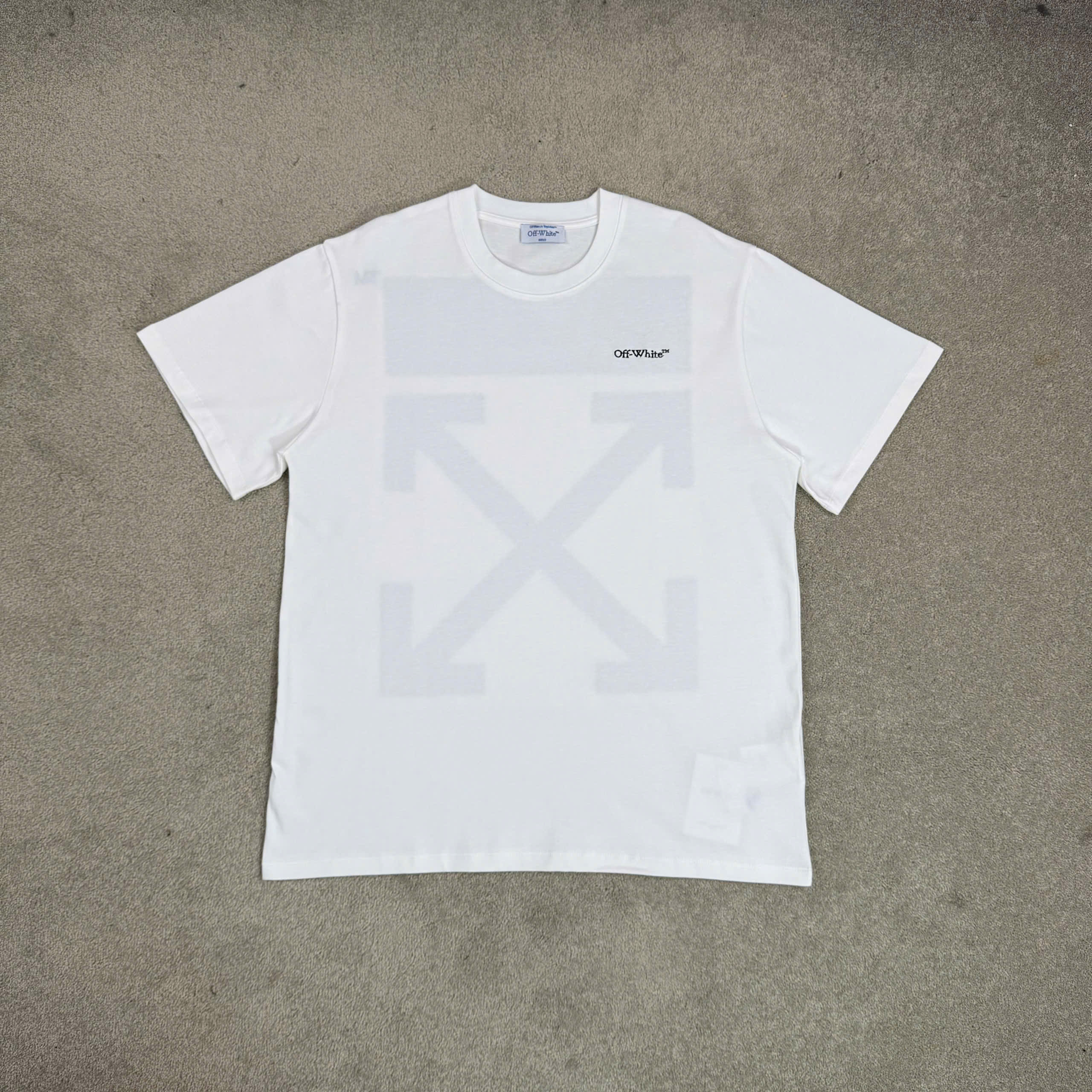 ÁO THUN OFF WHITE DEGRADE ARROW SS26 (BLACK)