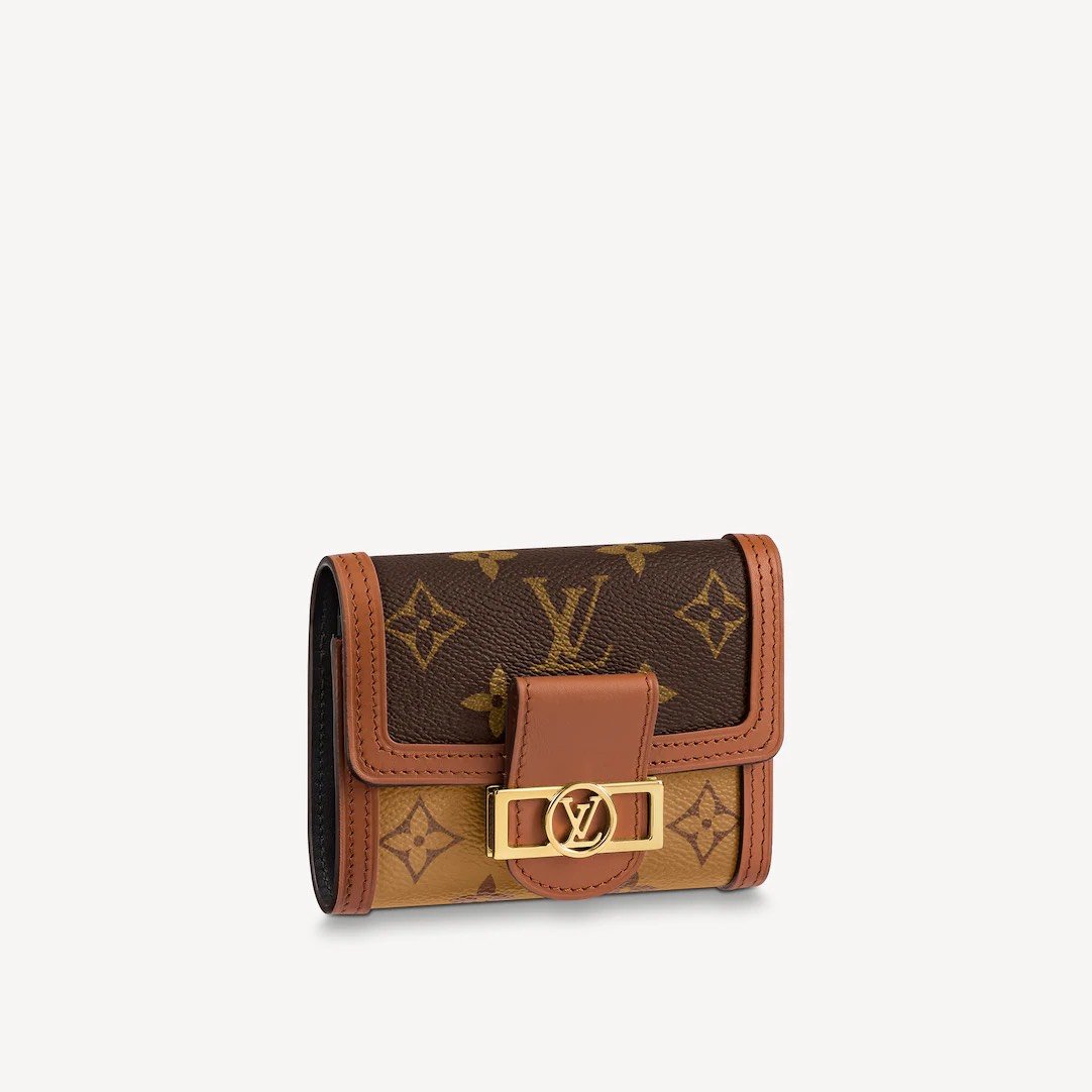 Ví Ngắn Louis Vuitton Dauphine Monogram (Brown) [Mirror Quality]