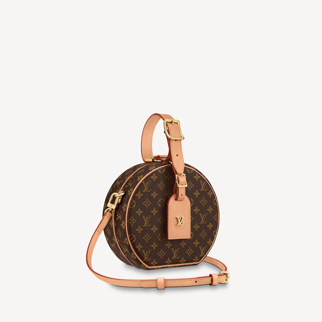 LOUIS VUITTON BAG -Túi LV Petite Boite Chapeau (Brown) [Mirror Quality]