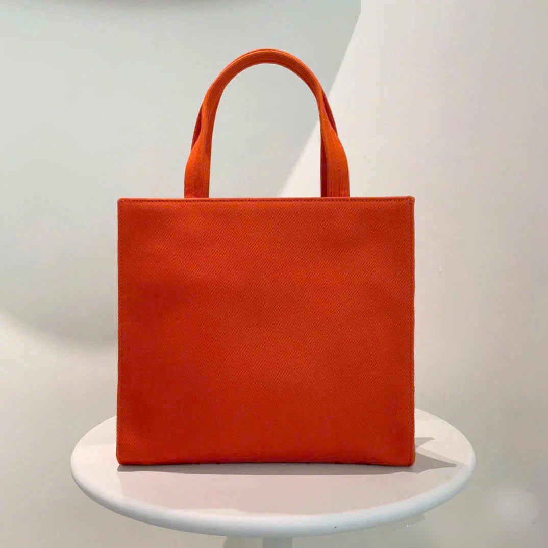TÚI PRADA DRILL HANDLE BAG (ORANGE)