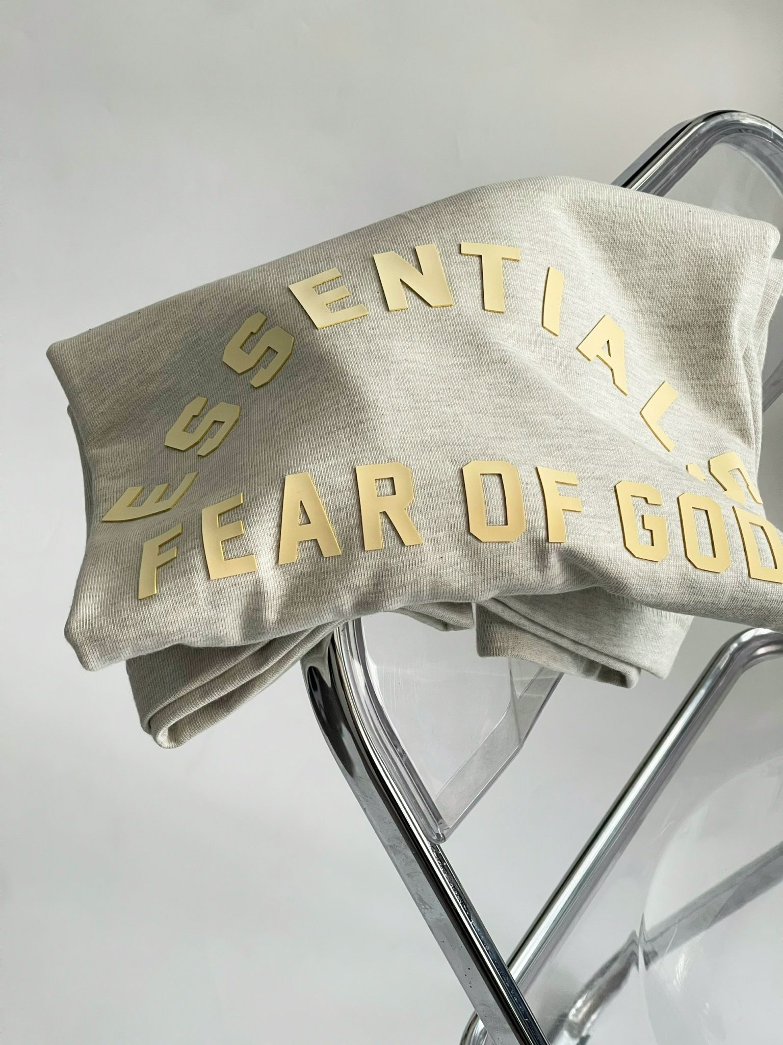 ÁO THUN FOG ESSENTIALS SS24 HEAVY JERSEY (HEATHER GREY)