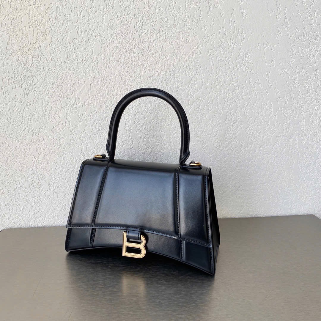 TÚI BALENCIAGA BLCG HOURGLASS SMALL BOX (BLACK)