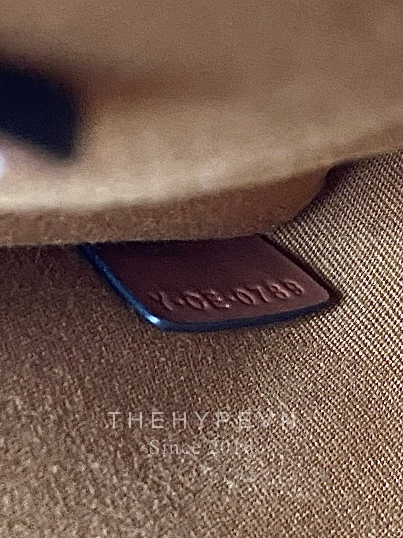 Túi Celine MINI VERTICAL CABAS IN TRIOMPHE CANVAS AND CALFSKIN WITH CELINE PRINT (Tan) [MIRROR QUALITY]