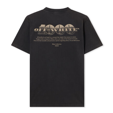 ÁO THUN OFF WHITE MARTYDOM (BLACK)
