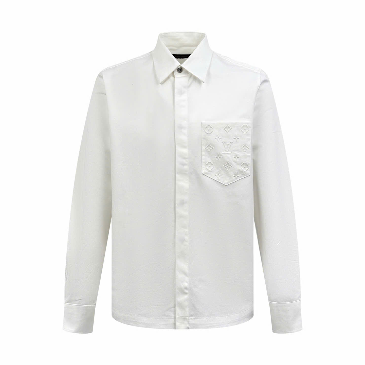 ÁO SƠ MI LOUIS VUITTON POCKET (WHITE)