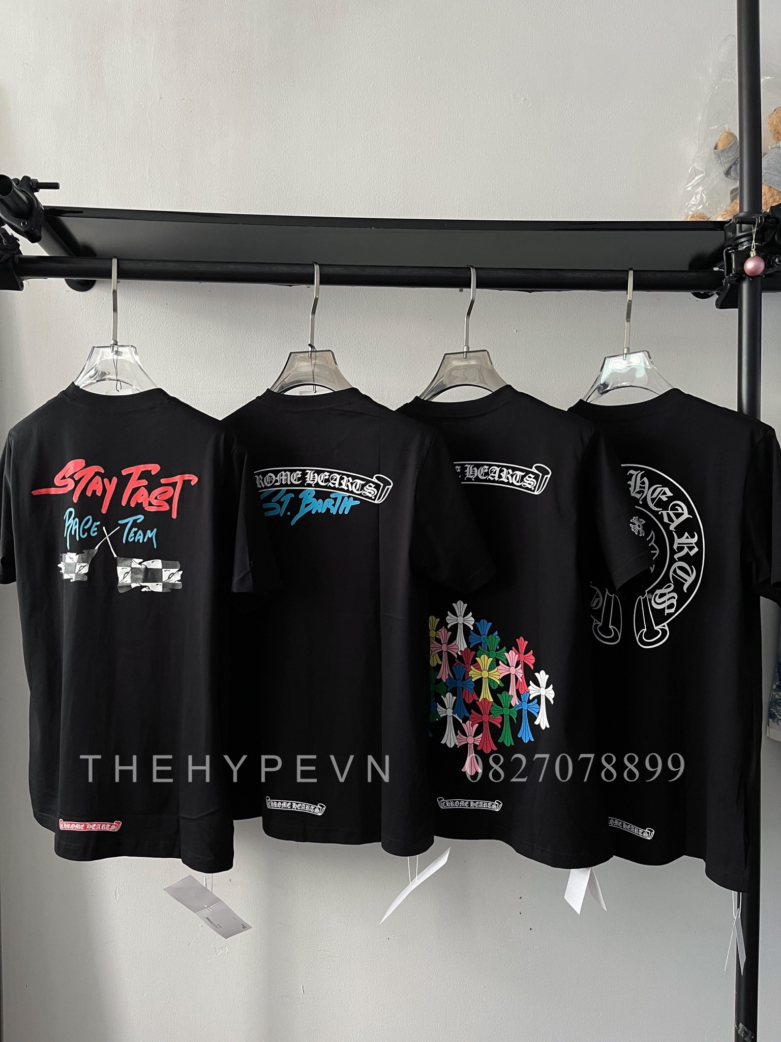 Áo Thun Chrome Hearts CH Sanskrit Print (Black) [Mirror Quality]
