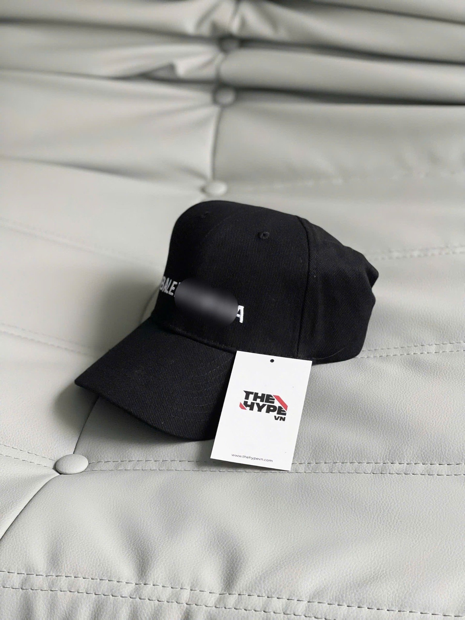 Mũ Lưỡi Trai Balenciaga BLCG Classic Baseball With Embroidered Logo Cap (Black) [Mirror Quality]