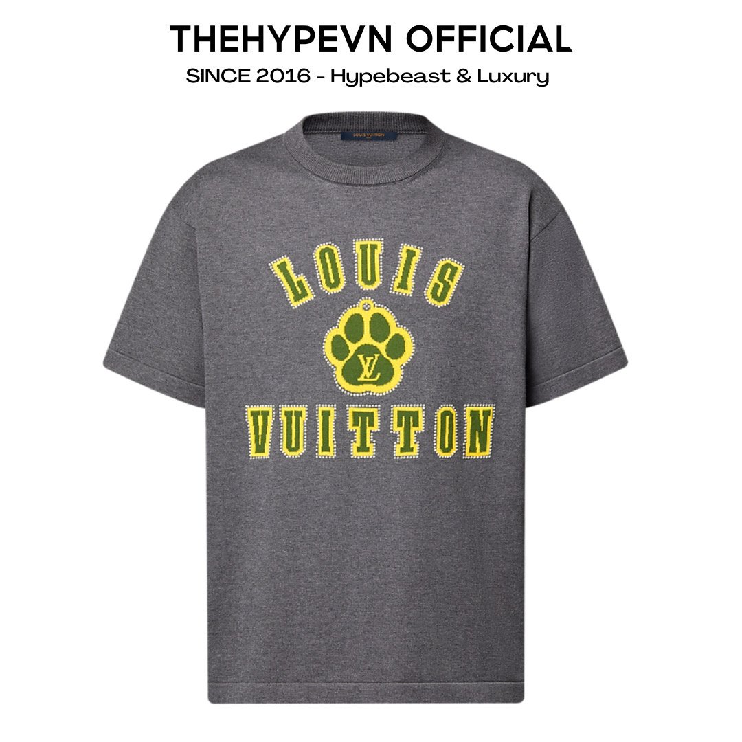 ÁO THUN LOUIS VUITTON LV DOG PAW (GREY)