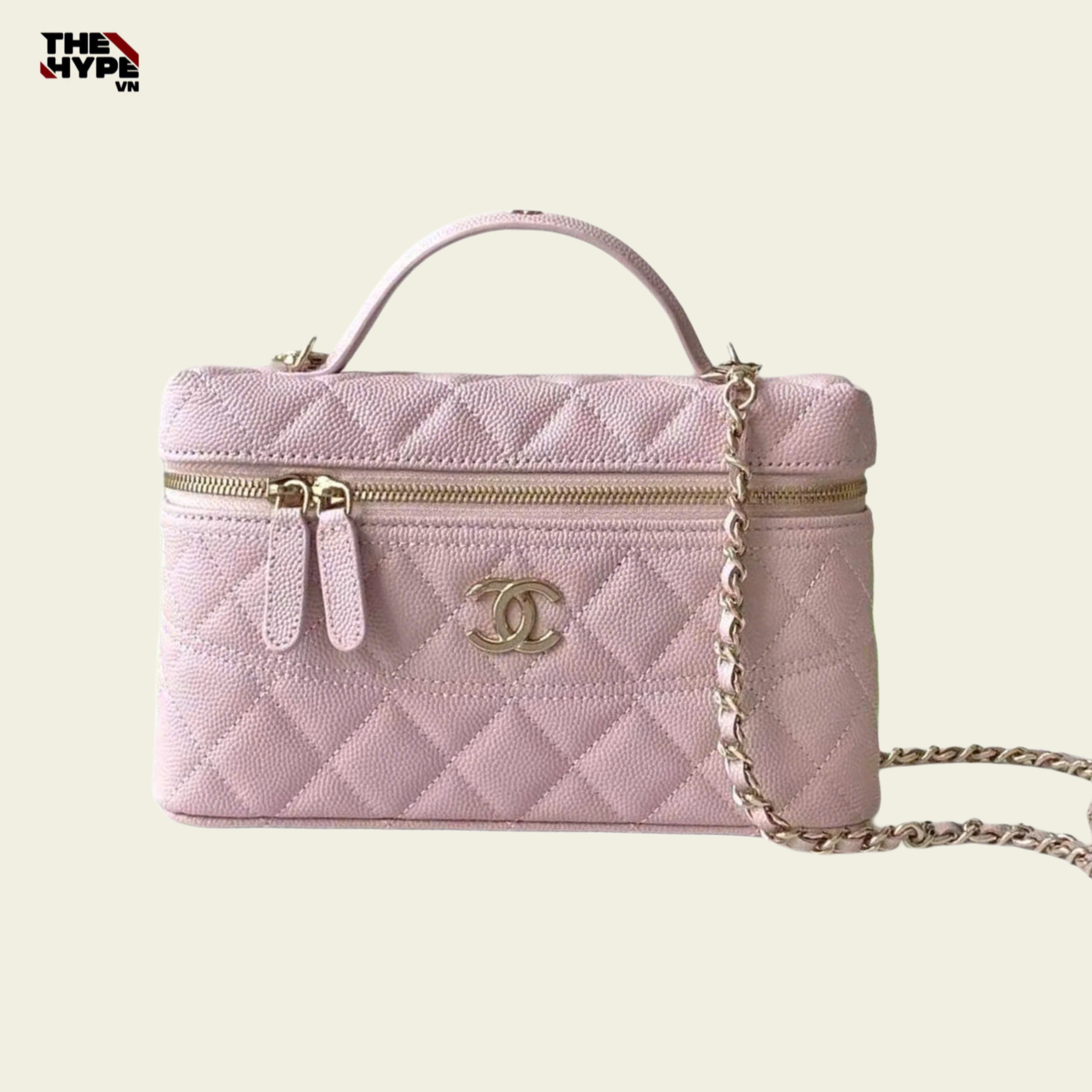TÚI CHANEL VANITY HANDLE (PINK)