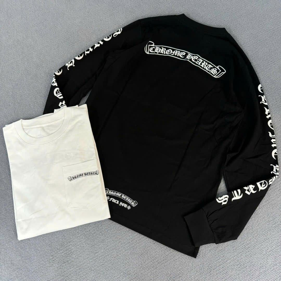 ÁO SWEATER CHROME HEARTS "F.Y" (BLACK)