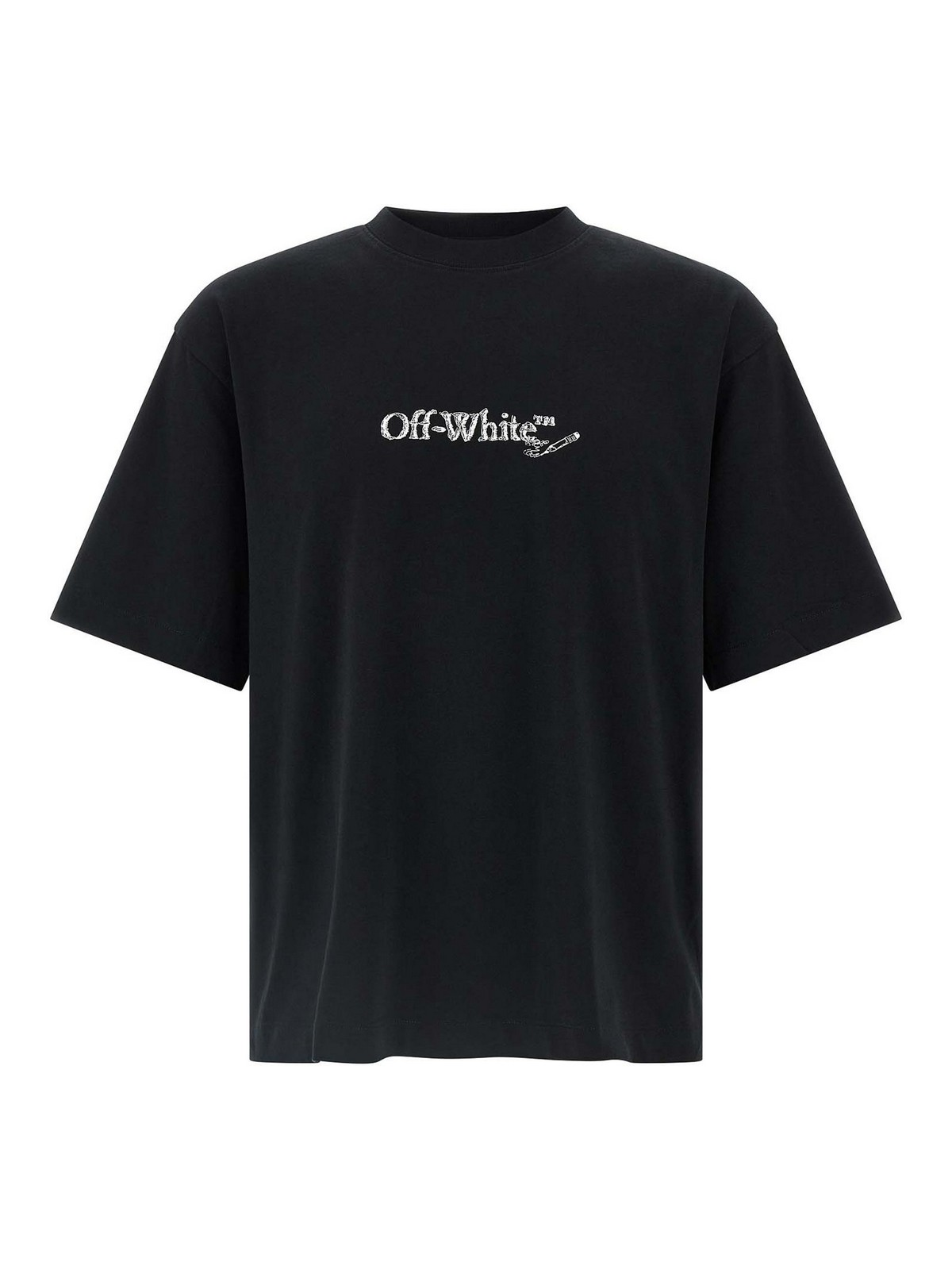 ÁO THUN OFF WHITE SCRIBBLE ARR ( BLACK)