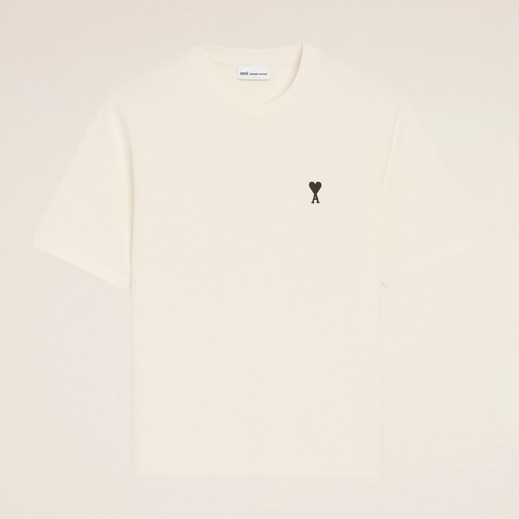 ÁO THUN AMI PLACE DES VICTOIRES (WHITE CREAM)
