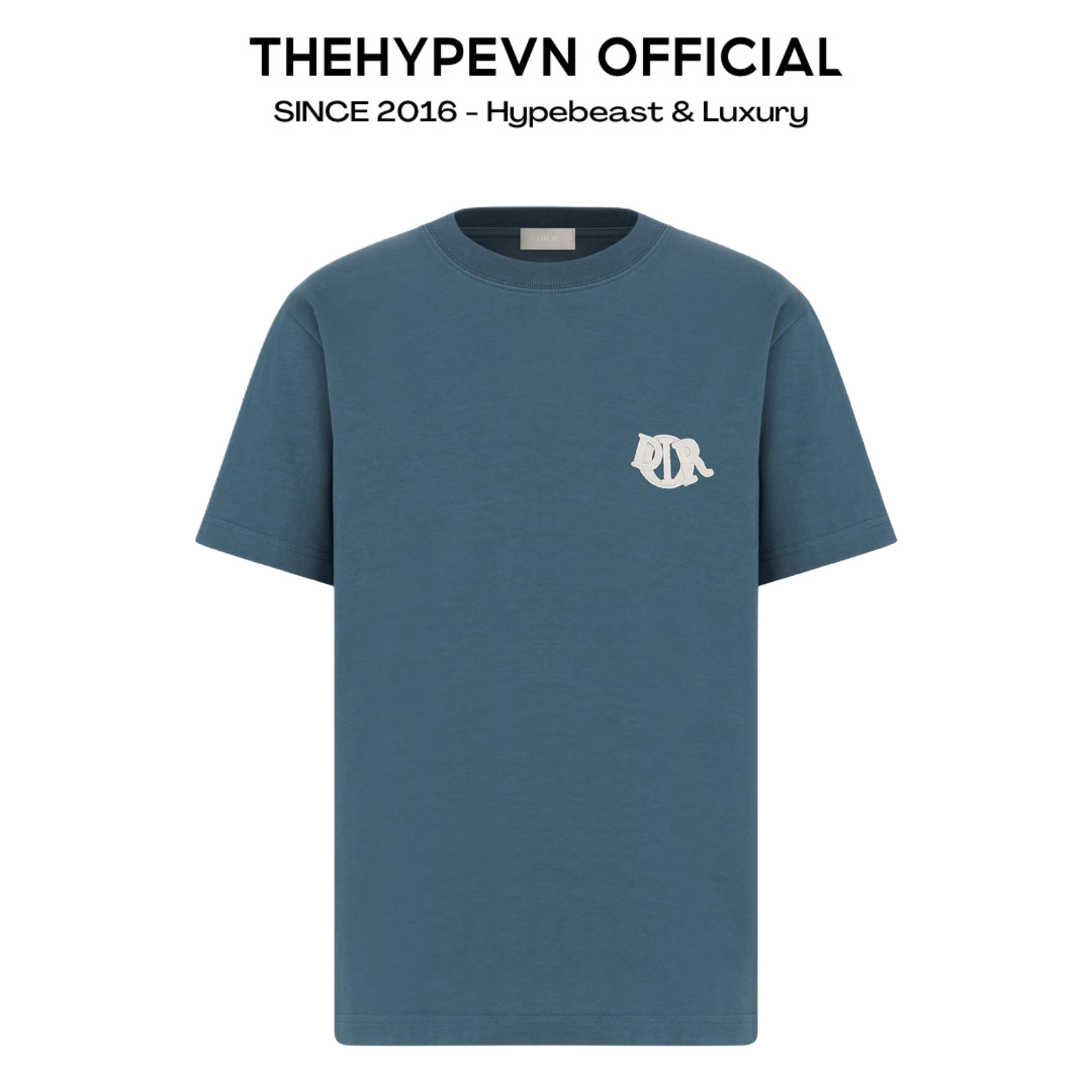 ÁO THUN DIOR CHARM RELAX JERSEY (BLUE)