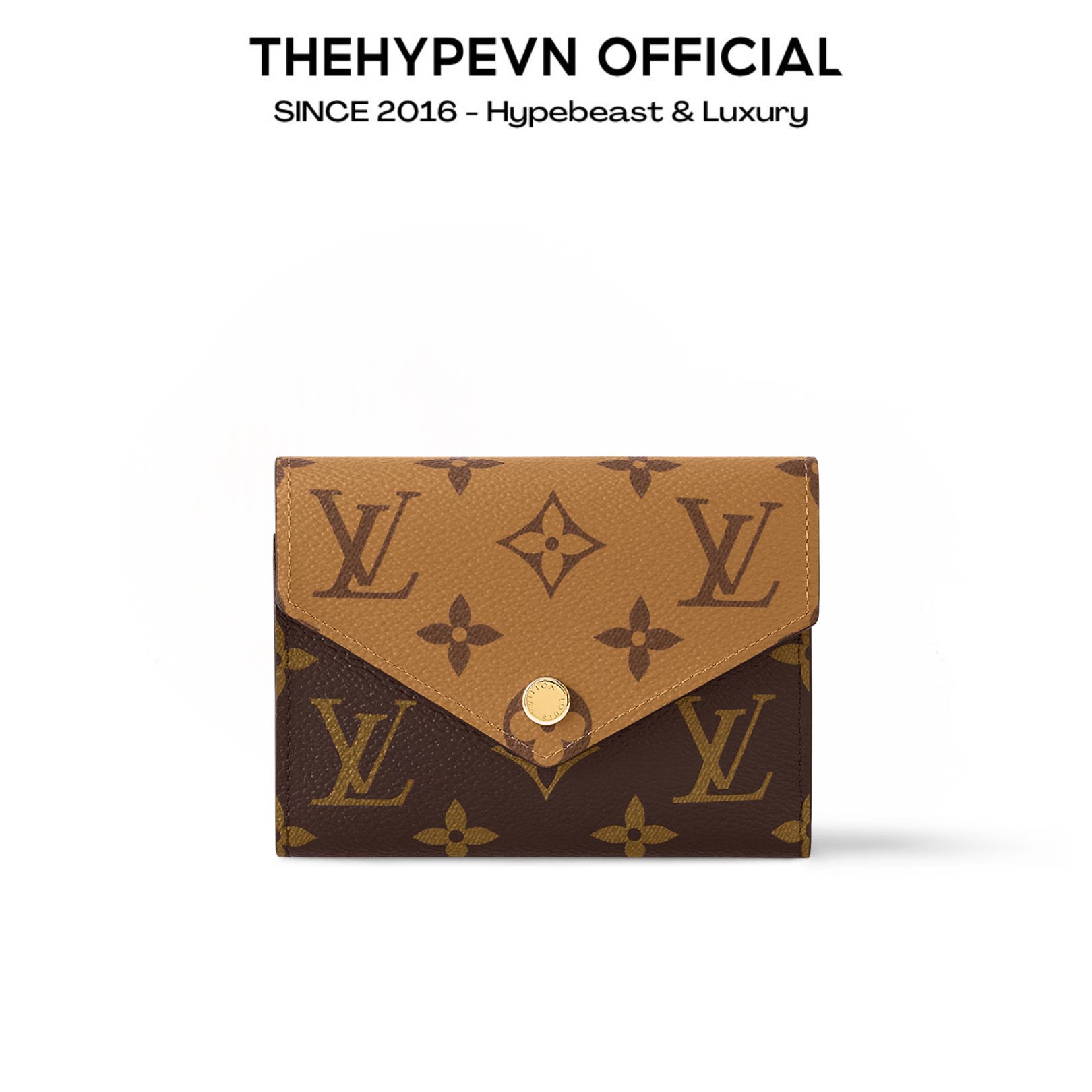 VÍ GẬP LOUIS VUITTON LV MONOGRAM REVERSE VICTORINE