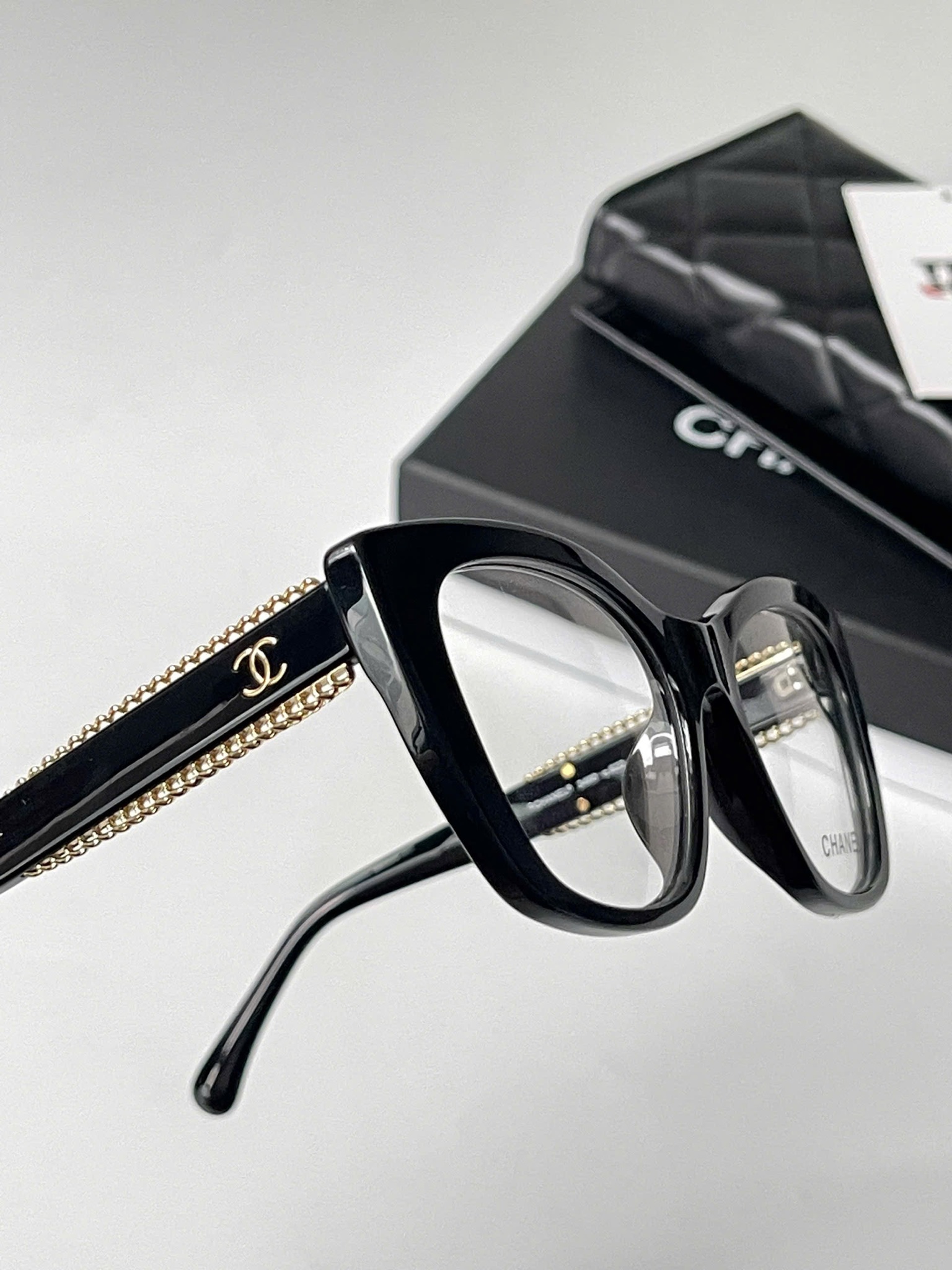 KÍNH CHANEL 3460 C622 CAT EYE (BLACK)