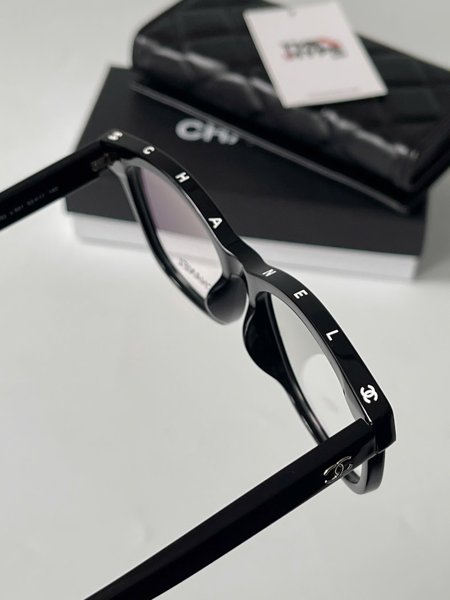 KÍNH CHANEL SQUARE ACETATE CH3392 C501 (BLACK)