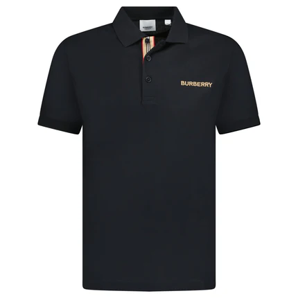 ÁO POLO BURBERRY BBR HALTFORD (BLACK)