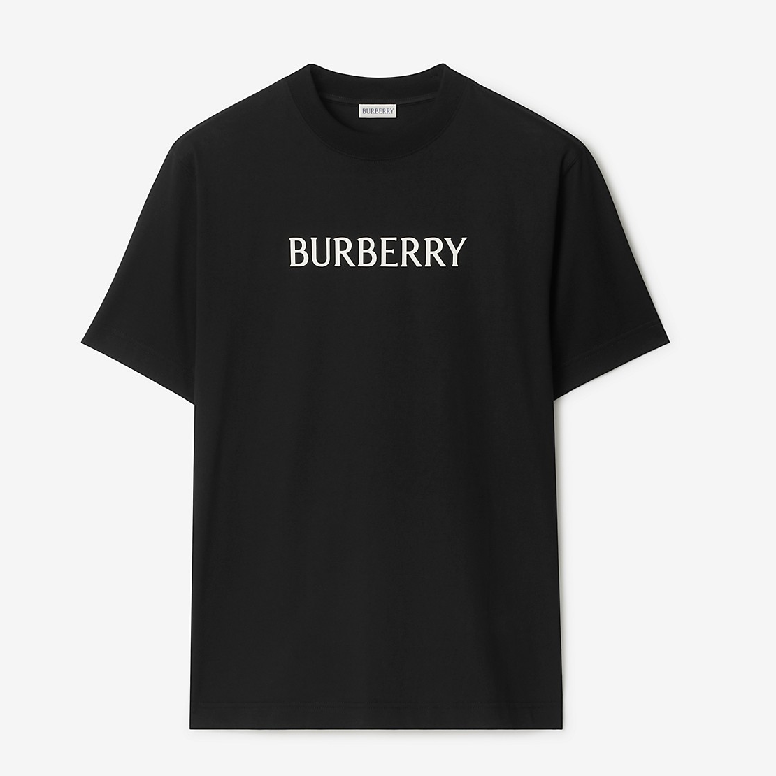 ÁO THUN BURBERRY BASIC LOGO COTTON (BLACK)