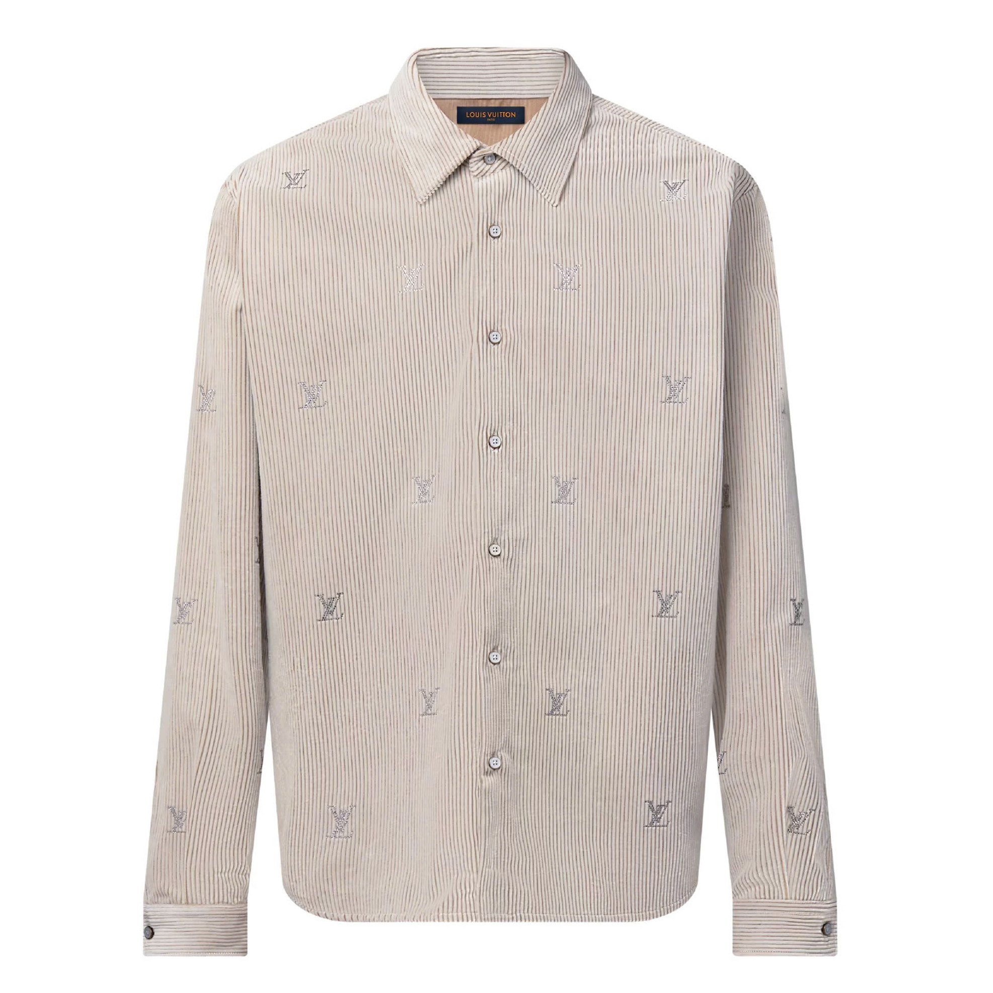 ÁO SƠ MI LOUIS VUITTON BLASON (CREAMY)